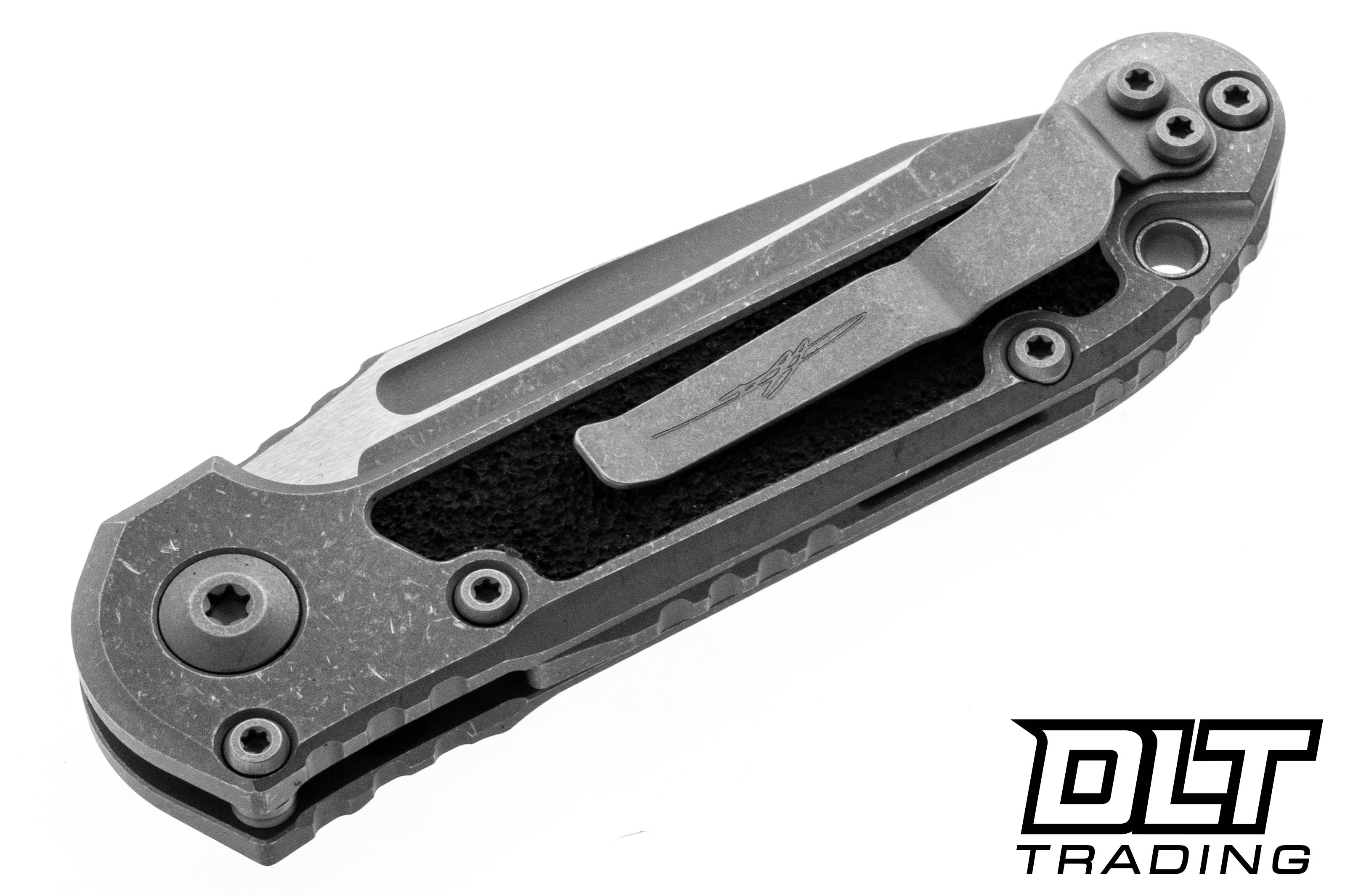 Microtech 1136-10APMS2 L.U.D.T - Apocalyptic Titanium - Textured