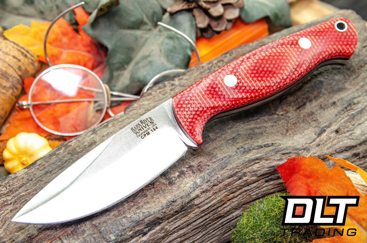 Bark River North Country EDC CPM-154 Firedog Canvas Micarta