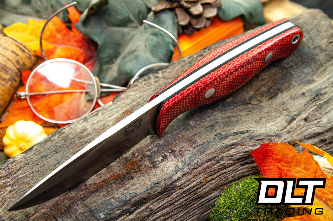 Bark River North Country EDC CPM-154 Firedog Canvas Micarta