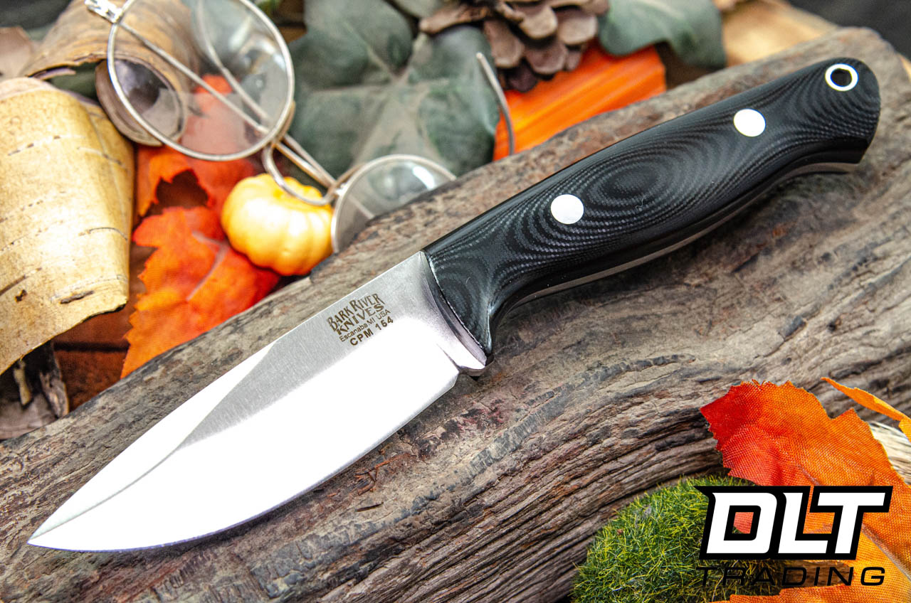 デナリ Bark  Knives Bark River North Country EDC CPM-154 Black G-10