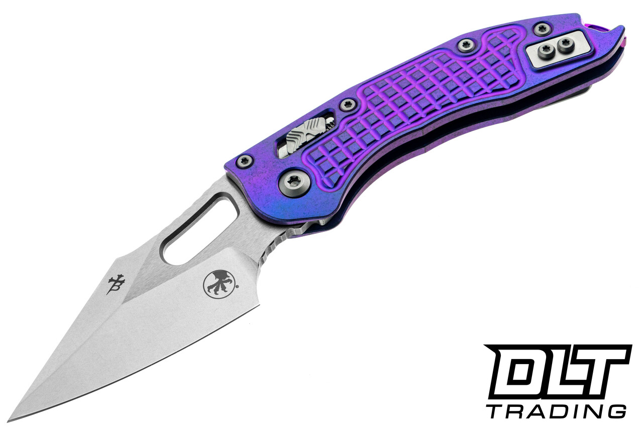 Microtech 169RL-10FRMS5 Stitch Ram-Lok - Purple Haze Ano Frag
