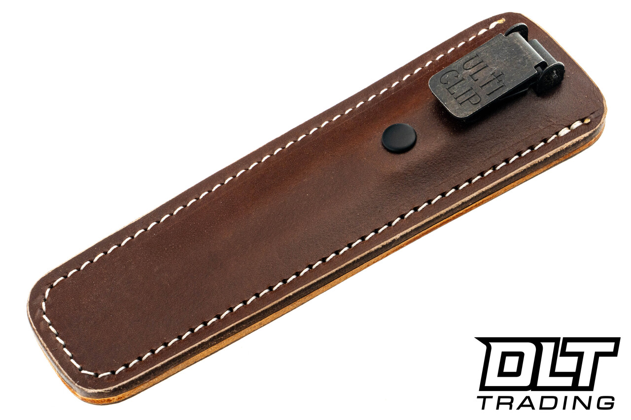 BP Custom Champion - Plum Canvas Micarta - Blasted M390 Blade