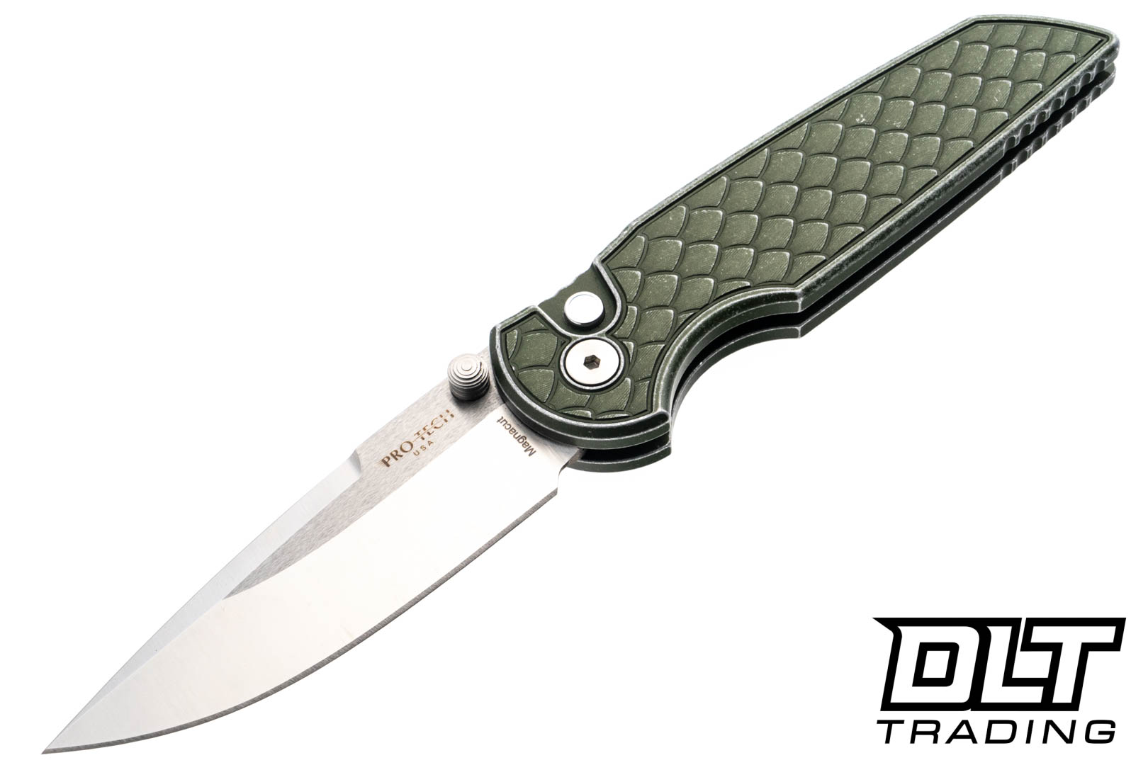 Pro-Tech TR-3 Integrity Manual - Battleworn Reptile Textured Green