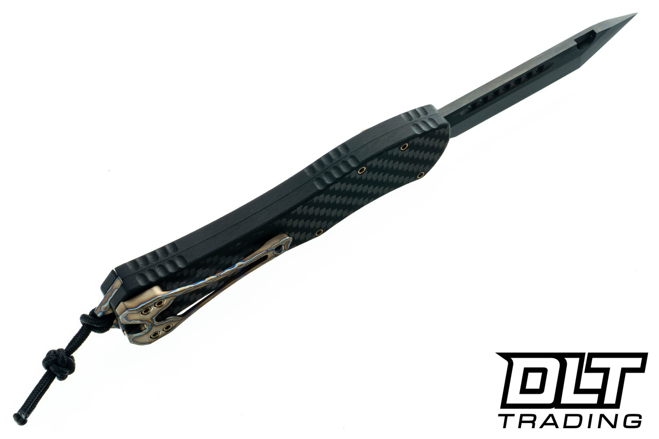 Heretic Hydra V4 - DLC Tanto 20CV Blade - Carbon Fiber Chassis