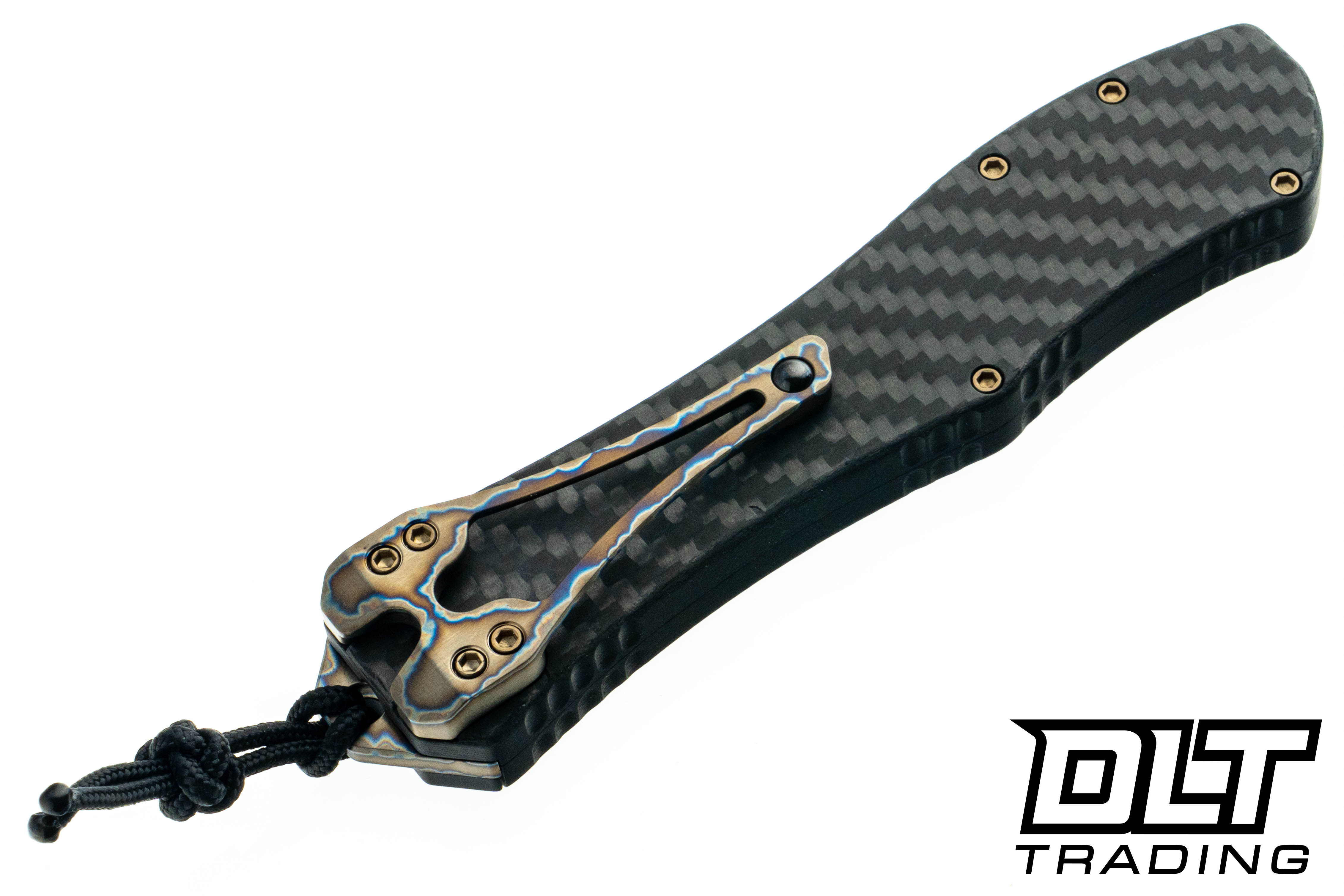 Heretic Hydra V4 - DLC Tanto 20CV Blade - Carbon Fiber Chassis