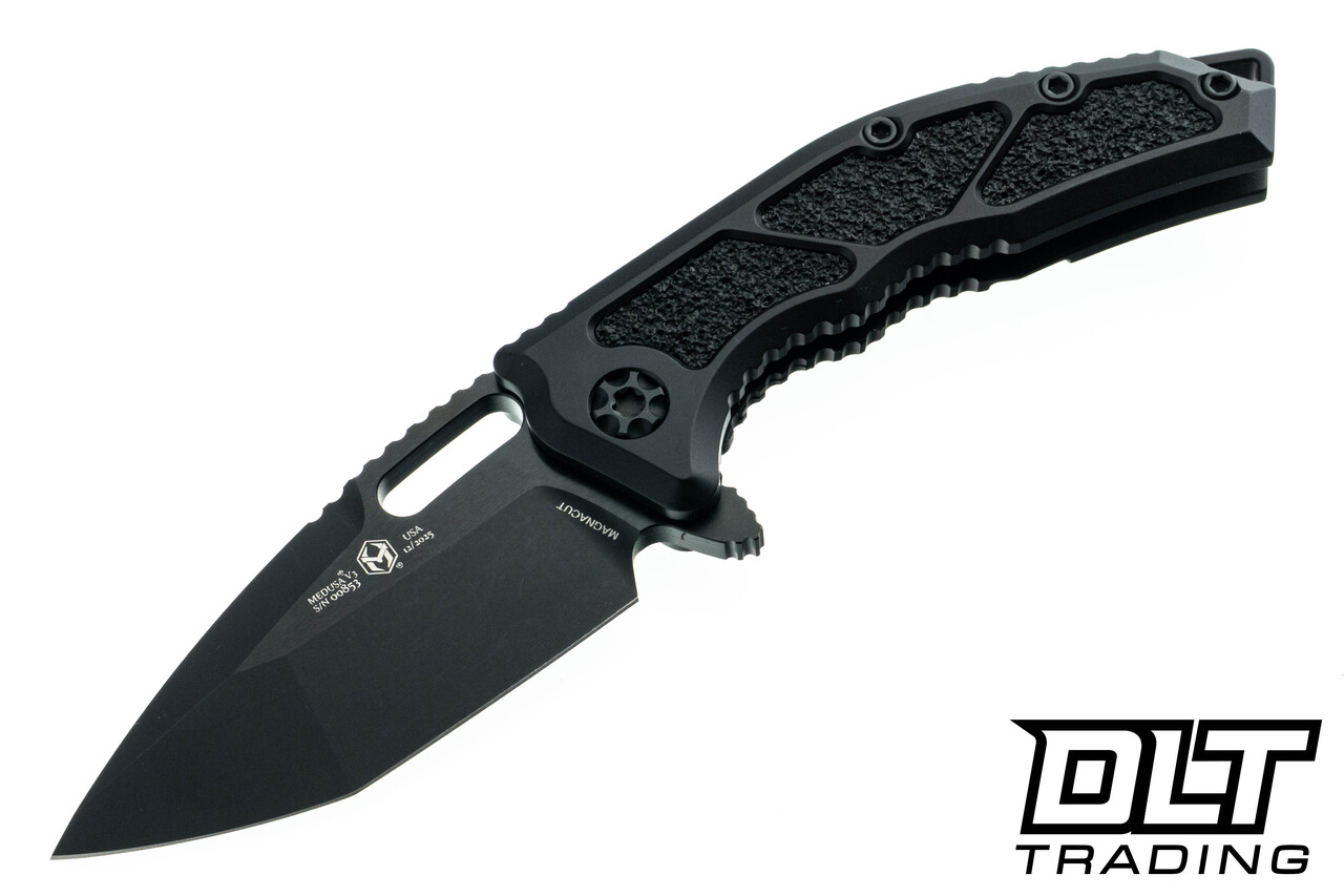Heretic Medusa Manual T/E - DLC MagnaCut Blade - Black Tactical