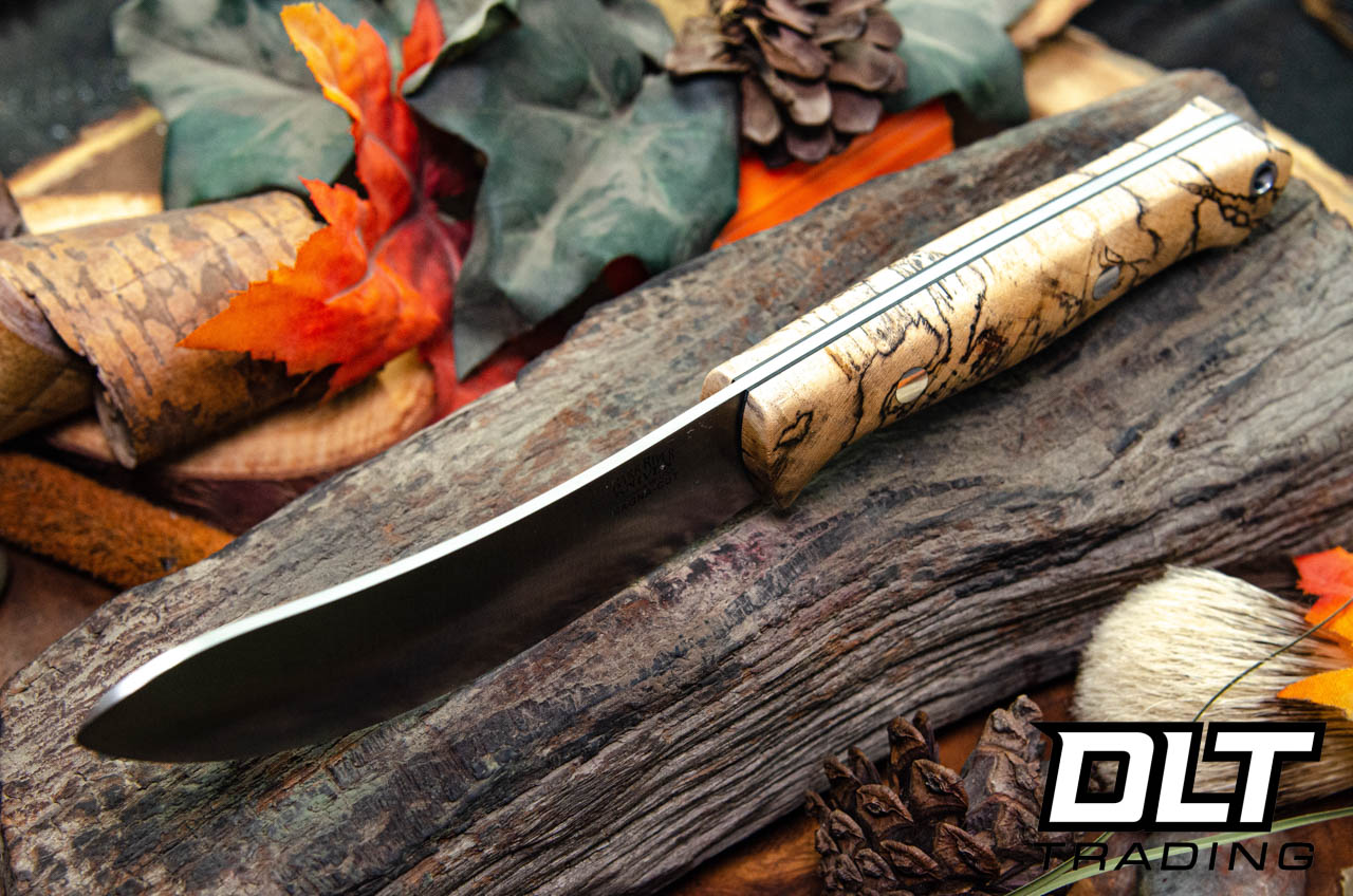 Barkさま Bark River Fox River EXT-1 Skinner MagnaCut Spalted Hackberry Burl