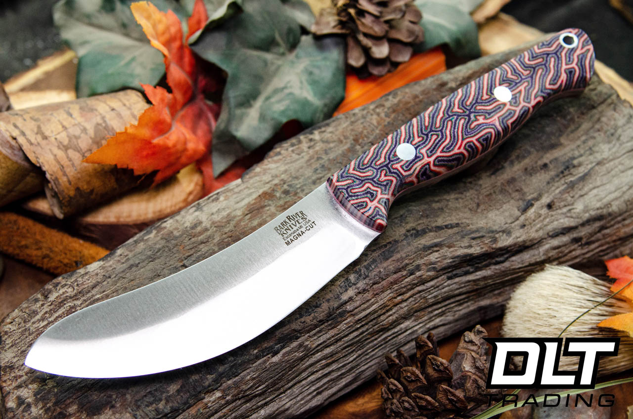 Bark River Fox River EXT-1 Skinner MagnaCut IBN Damacarta - Pink