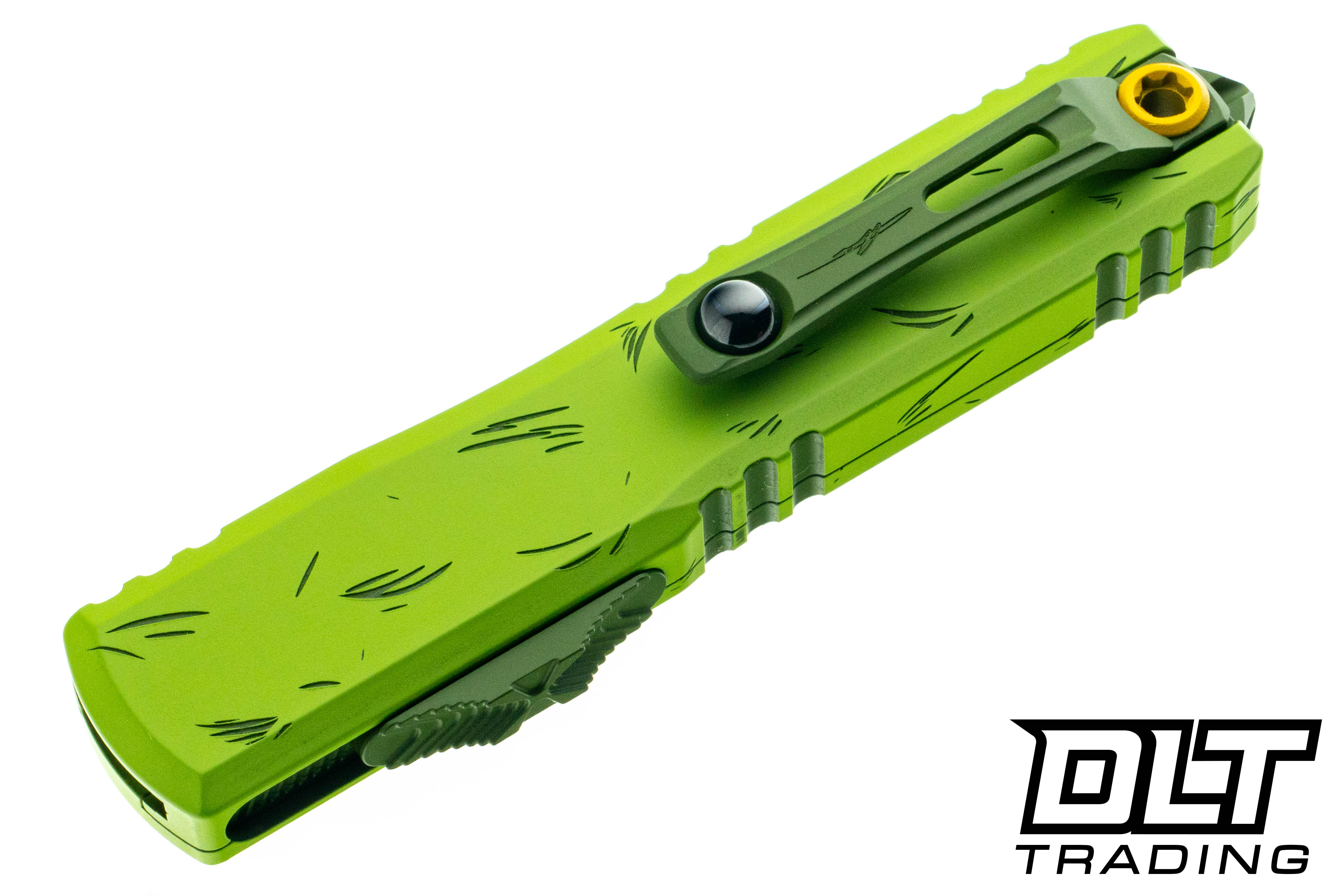 の*み様 Techtuit 電子レンジ グリーン 【値下げ不可❌】 Microtech 11214-1GNS Ultratech Gen IV S/E - The Knife That Stole