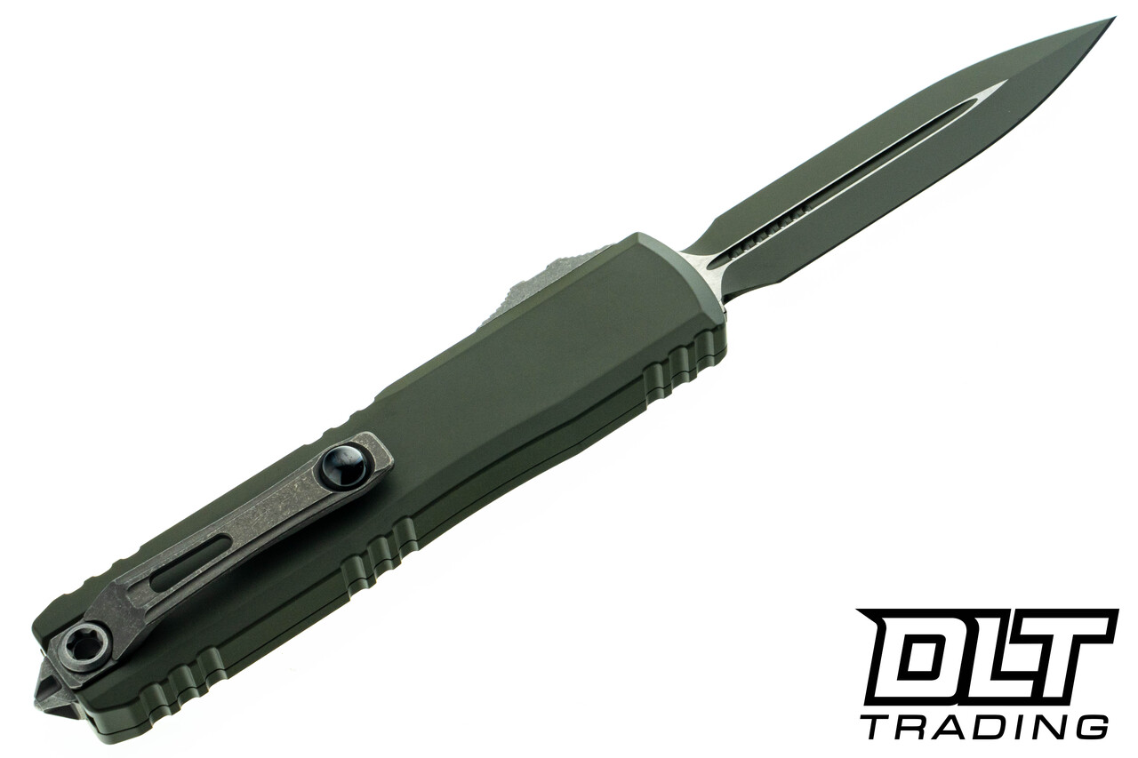 Microtech 11224-1MG-X21Z13 Ultratech Gen IV D/E - Moss Green