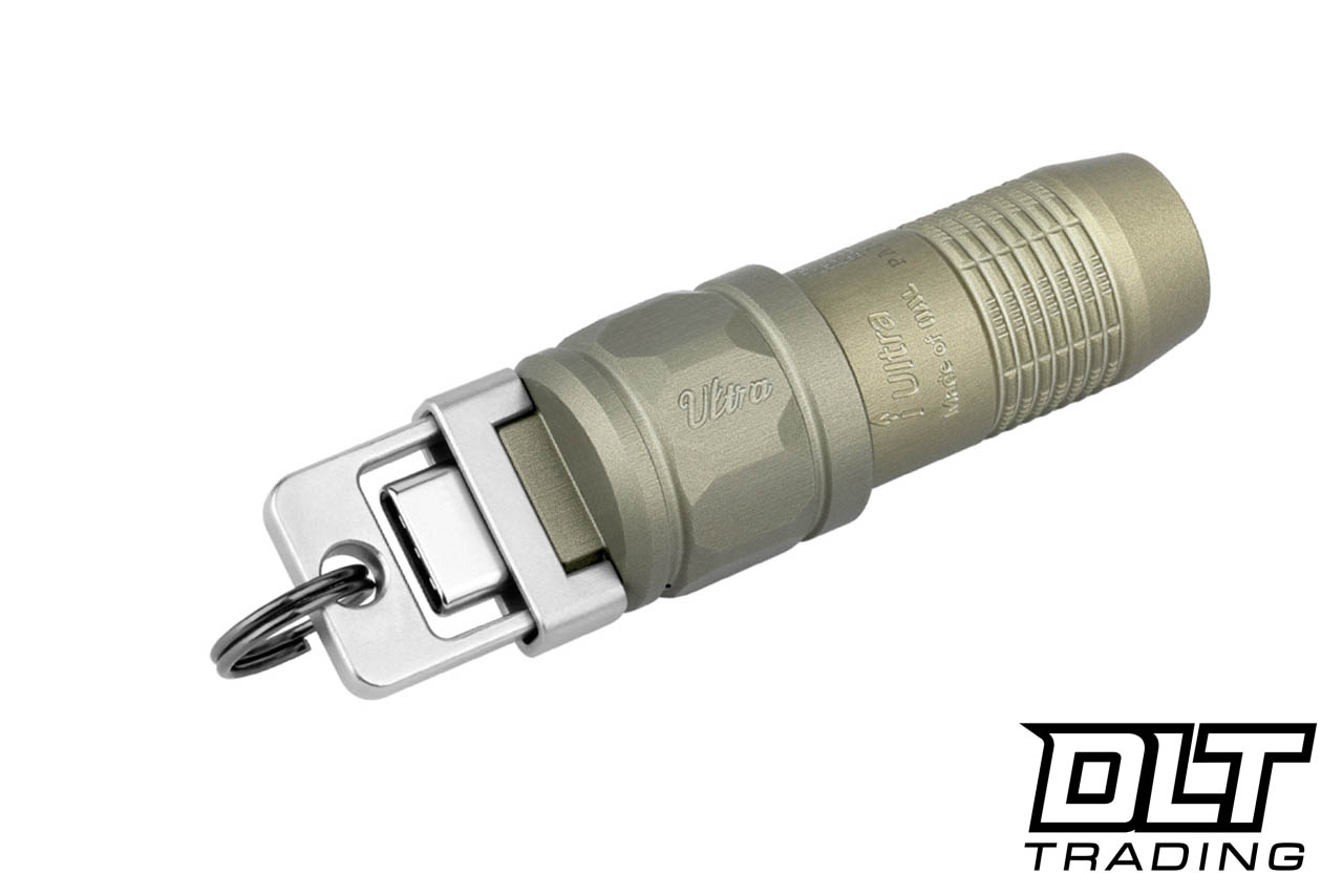 Olight iUltra Olive Green OAL Keychain Flashlight - Olive Green