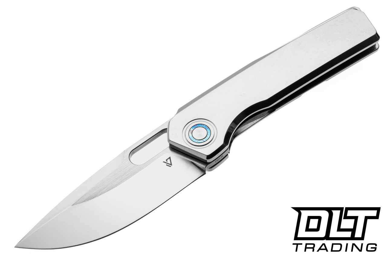 Vanguard Breaker - Gray Titanium - Semi Mirror Polished M390 Blade