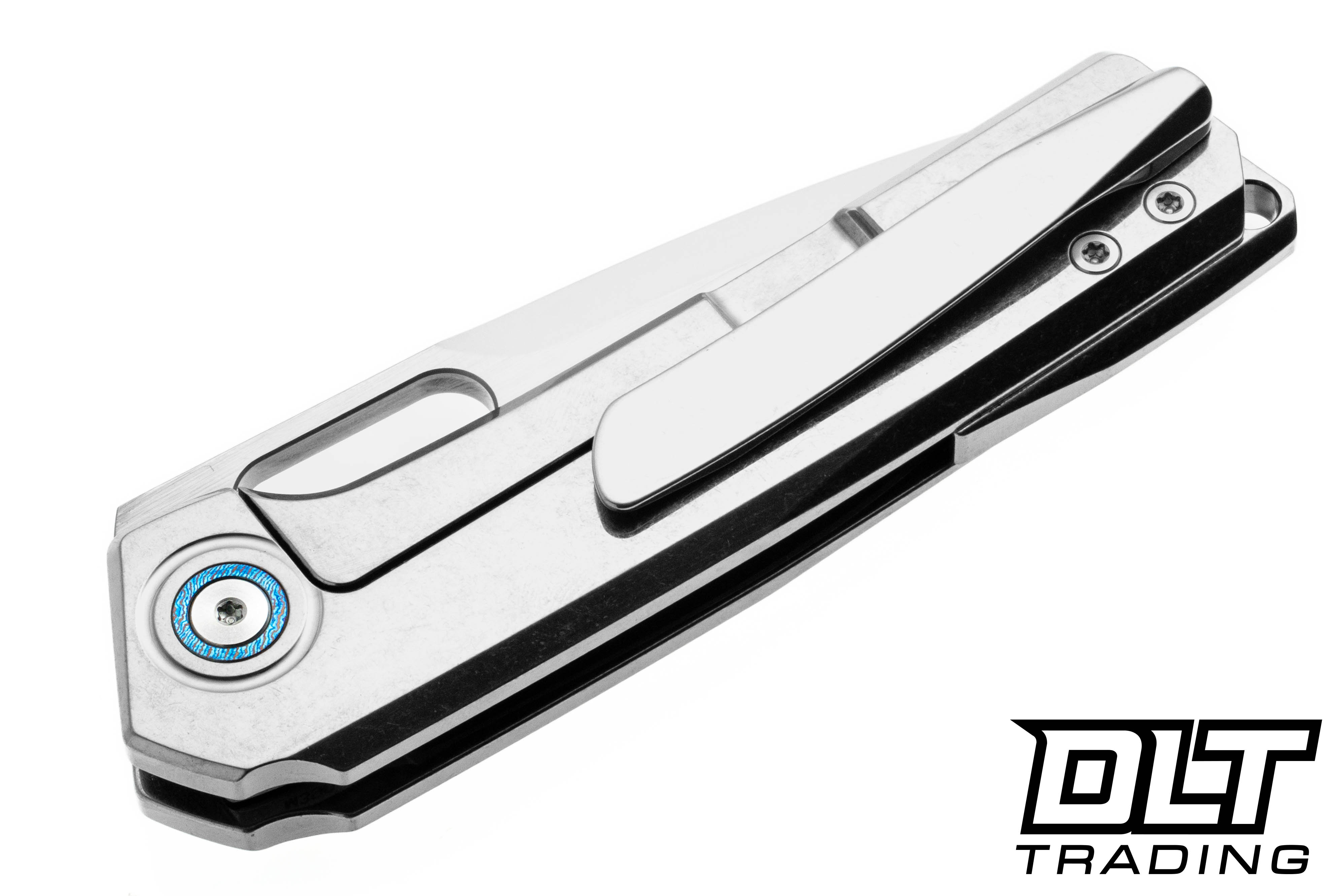 Vanguard Breaker - Gray Titanium - Semi Mirror Polished M390 Blade