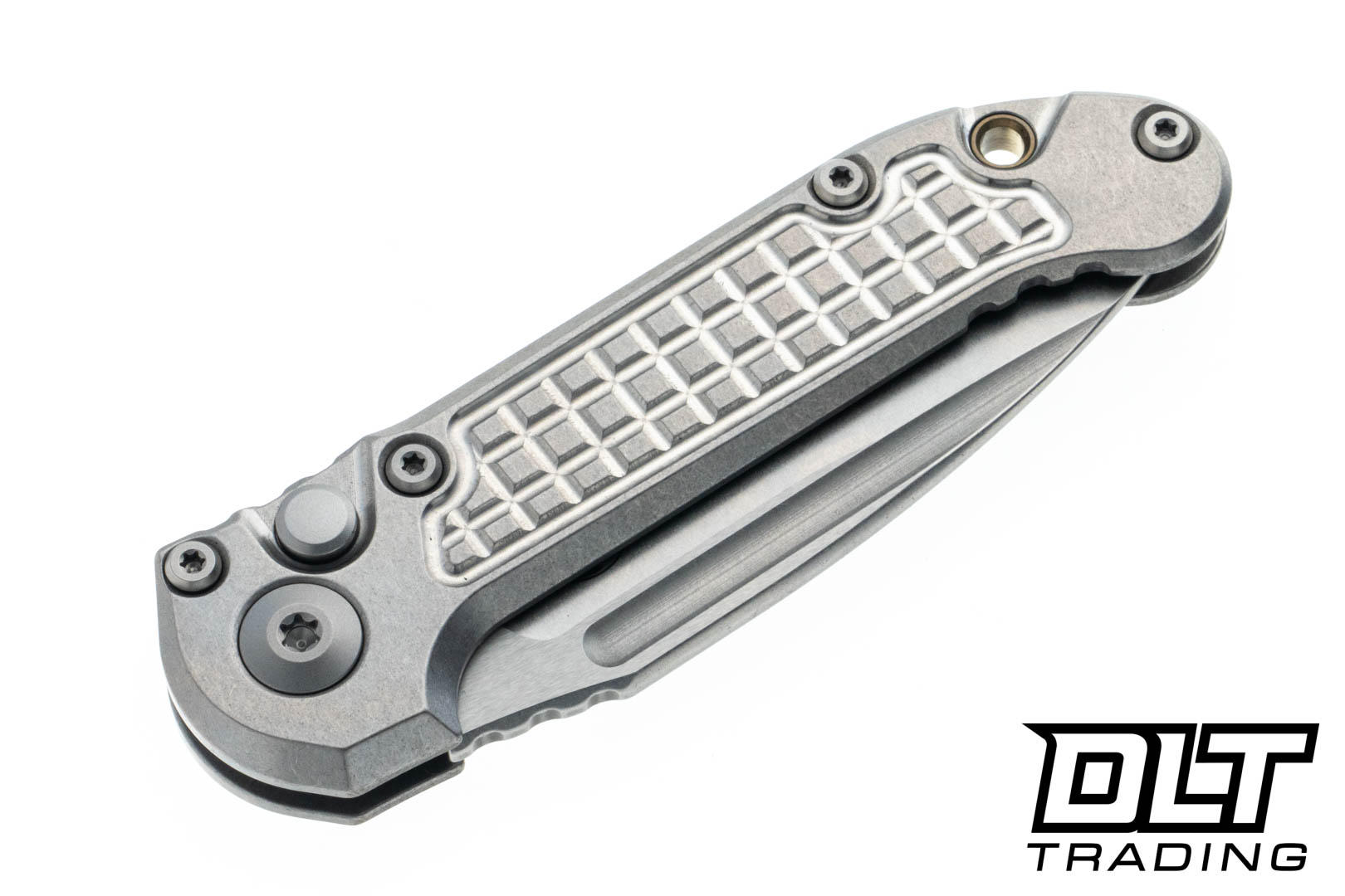 Microtech 1135-10FRMS4 LUDT - Stonewash Frag Pattern Titanium