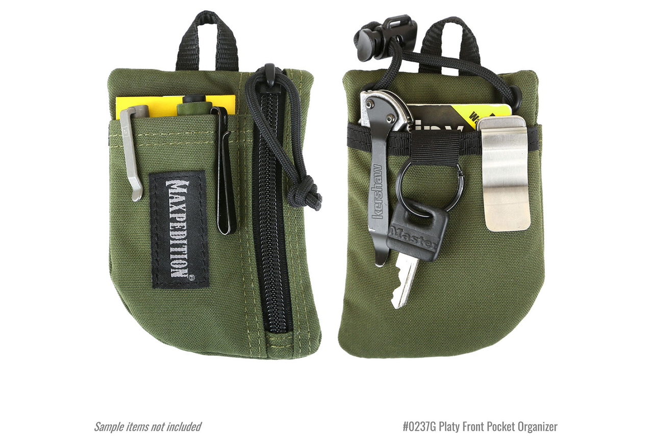 Maxpedition Platy Front Pocket Organizer - OD Green - DLT Trading