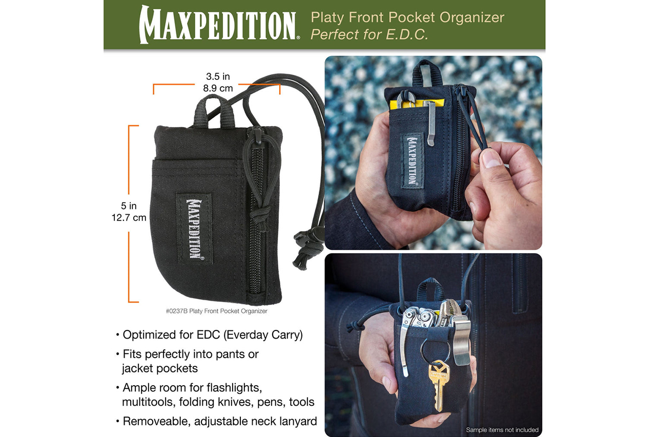 Maxpedition Platy Front Pocket Organizer - OD Green - DLT Trading