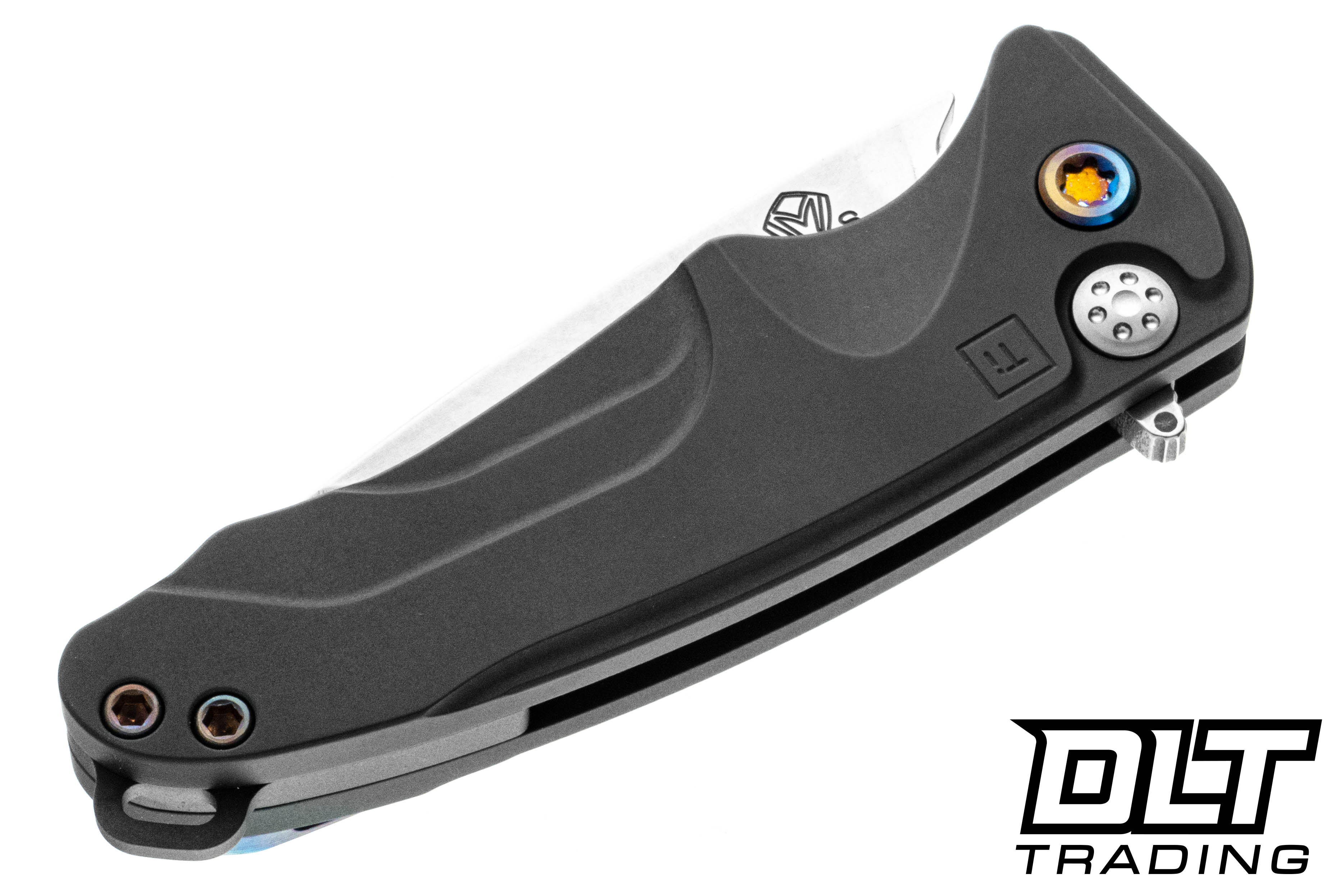 Medford Smooth Criminal Tumbled S35VN - DLC Titanium - Flamed 