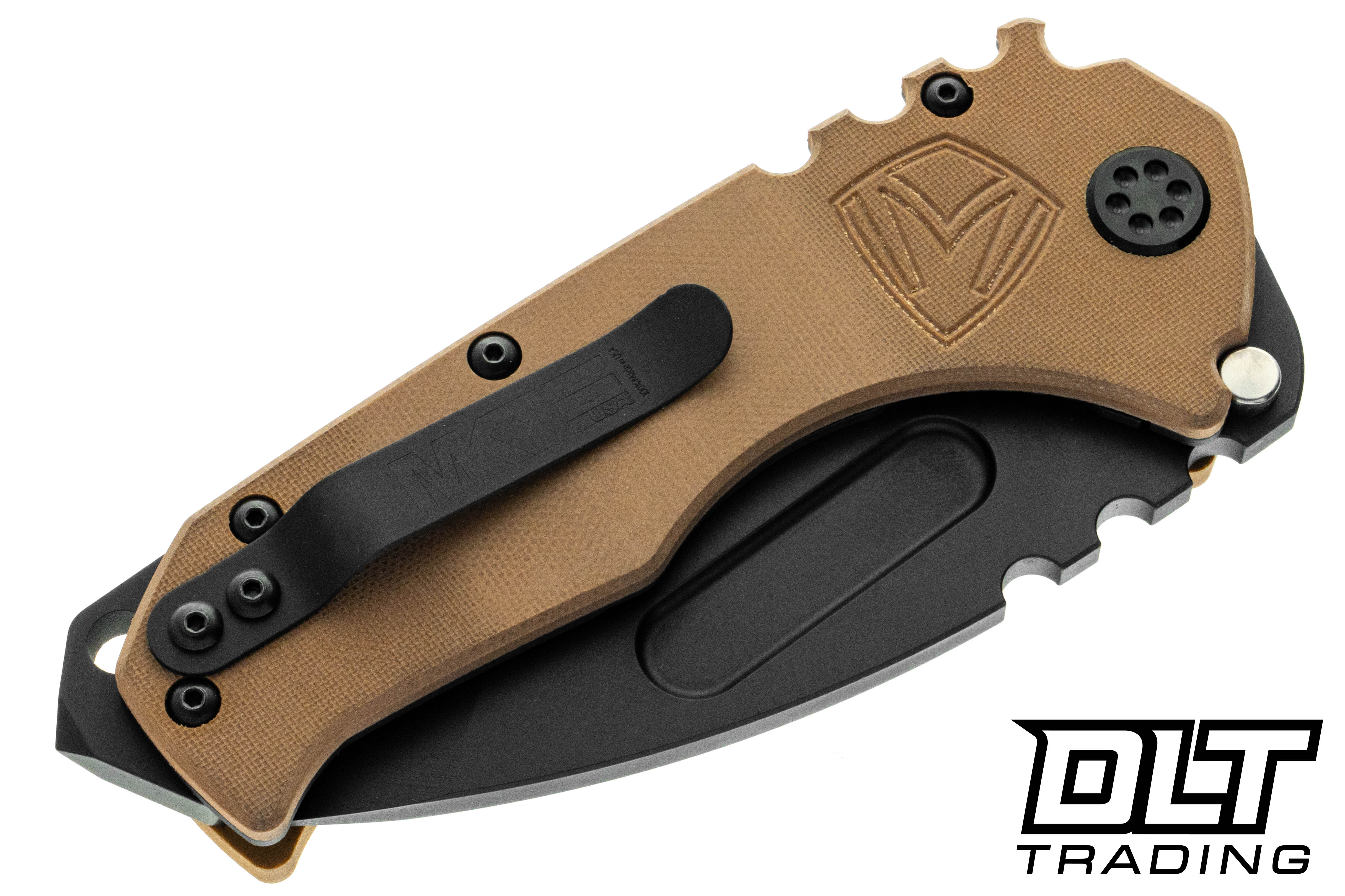 Medford Praetorian Scout M/P - Tanto D2 DLC Blade - Coyote G-10