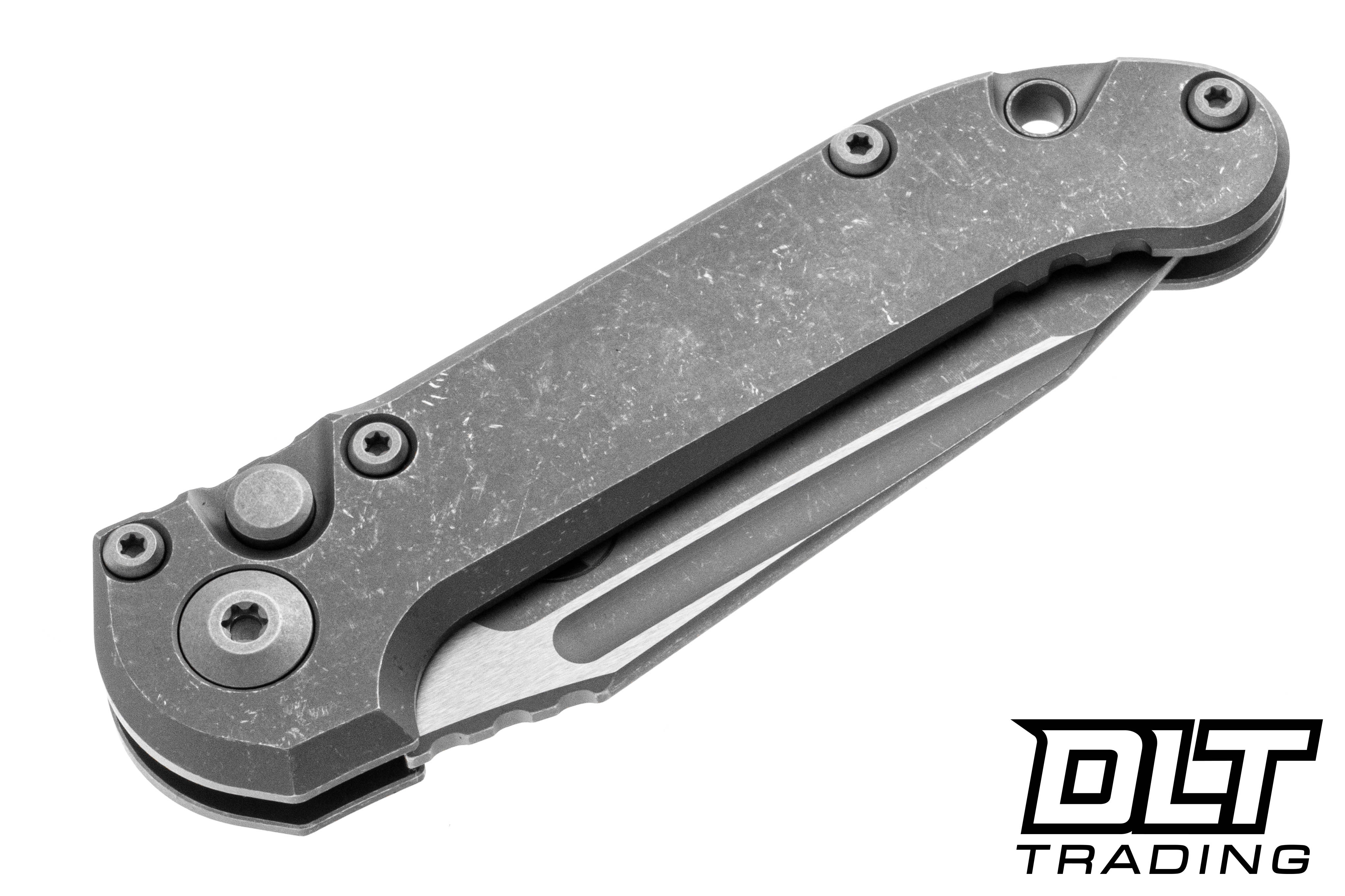 Microtech 1136-10APMS1 LUDT - Apocalyptic Titanium - Apocalyptic