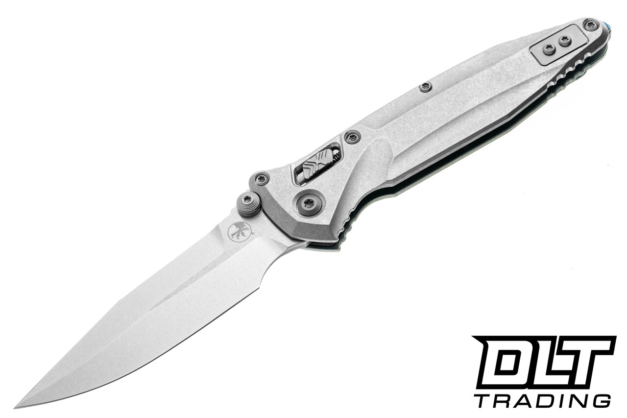 Microtech 159RL-10SMS1 SOCOM Delta Ram-Lok - Stonewash Titanium