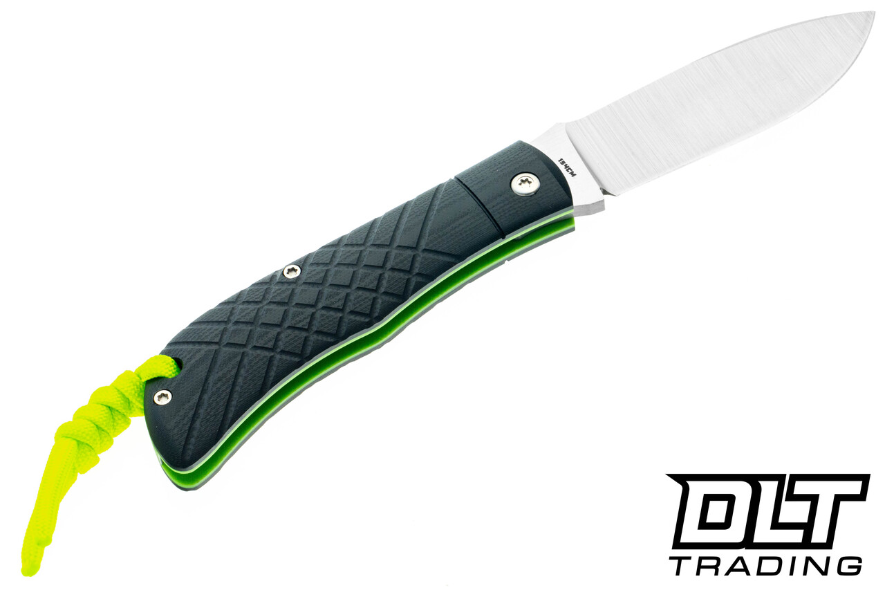 Jack Wolf Timber Jack - Ultralight Series - Black G-10 Crosshatch