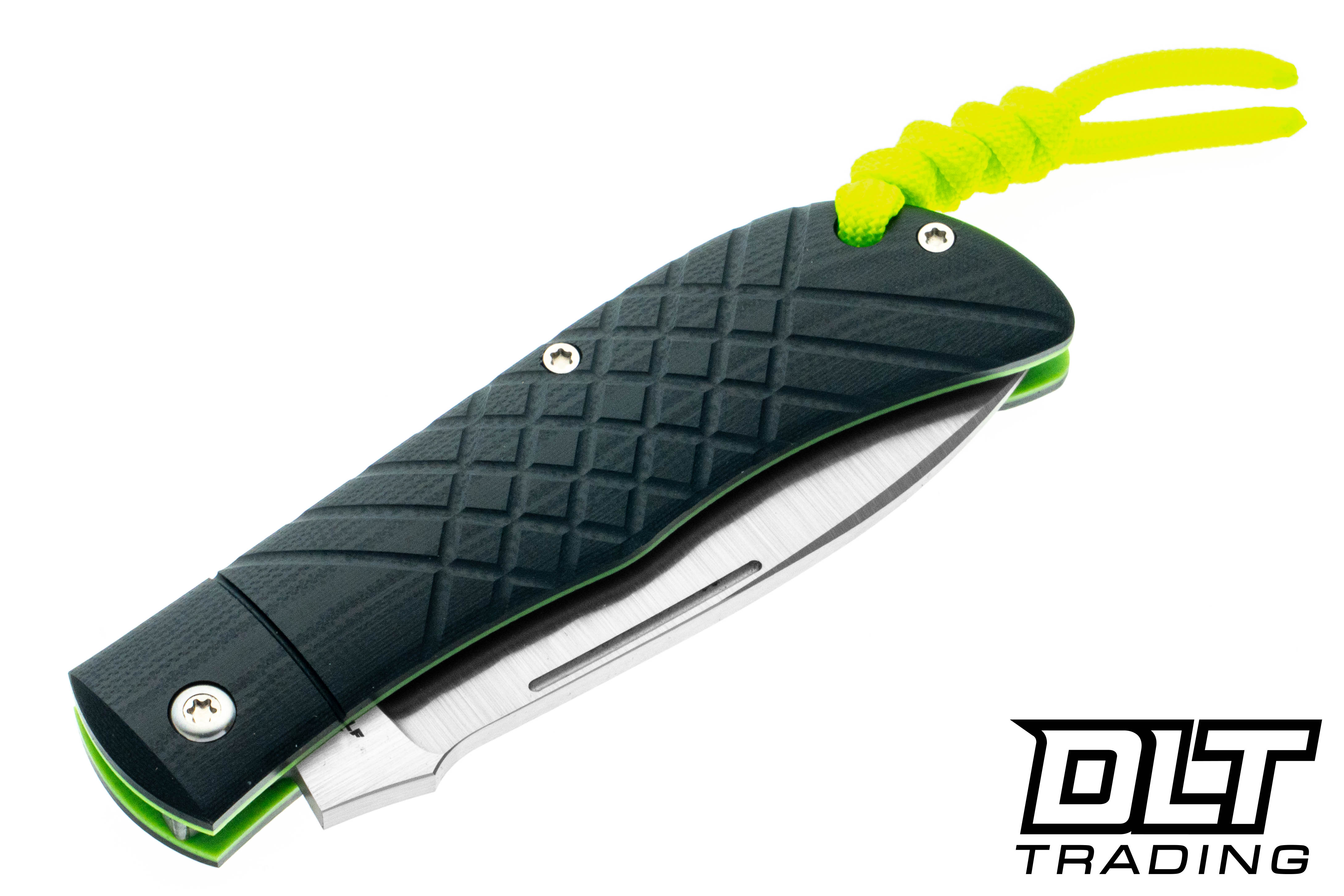 Jack Wolf Timber Jack - Ultralight Series - Black G-10 Crosshatch