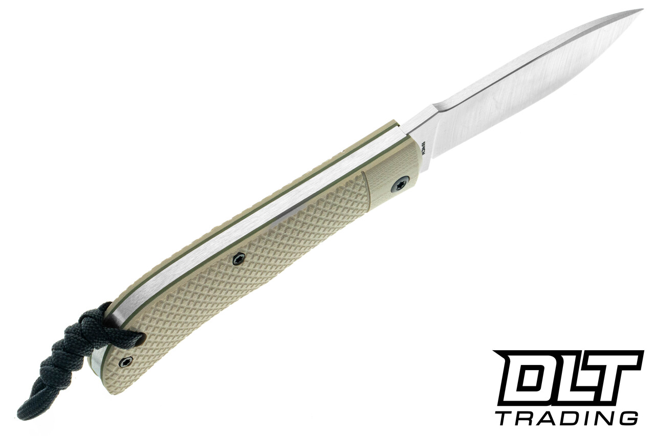 Jack Wolf Timber Jack - Ultralight Series - FDE G-10 Crosshatch