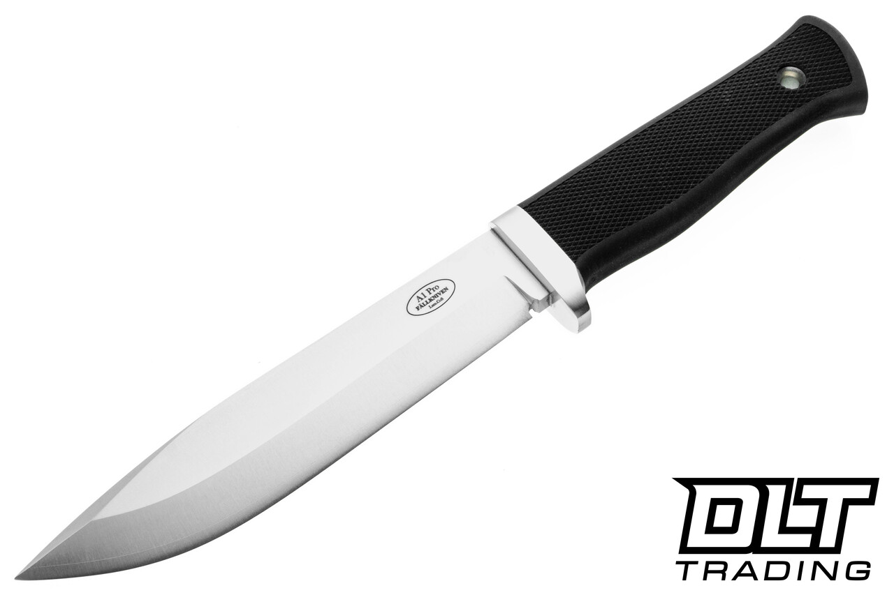 Fallkniven A1 Pro 10 - Black Thermorun Handle - Satin Lam CoS