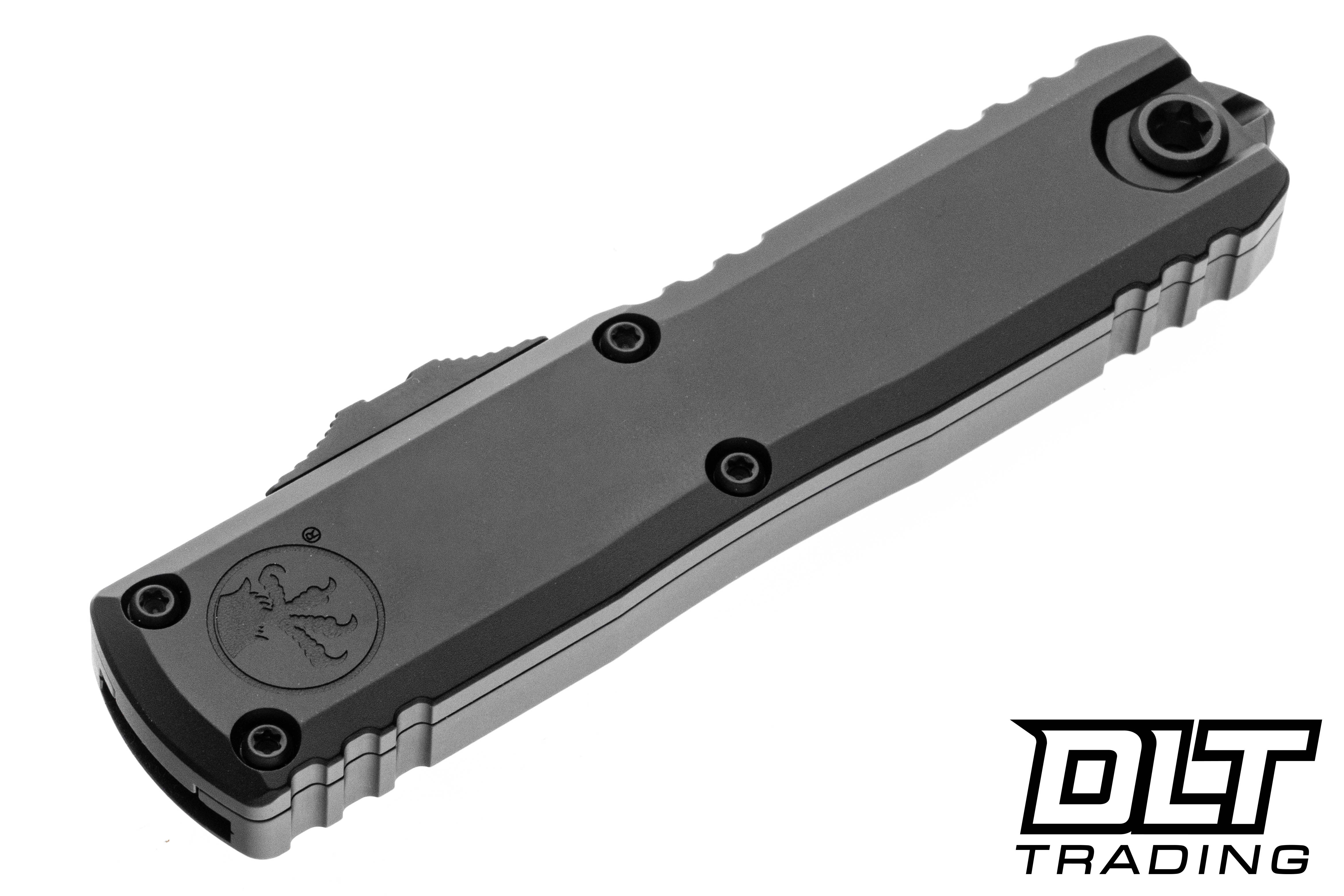 Microtech 12334-1T UTX-85 Gen IV T/E - Black Handle - Black Blade