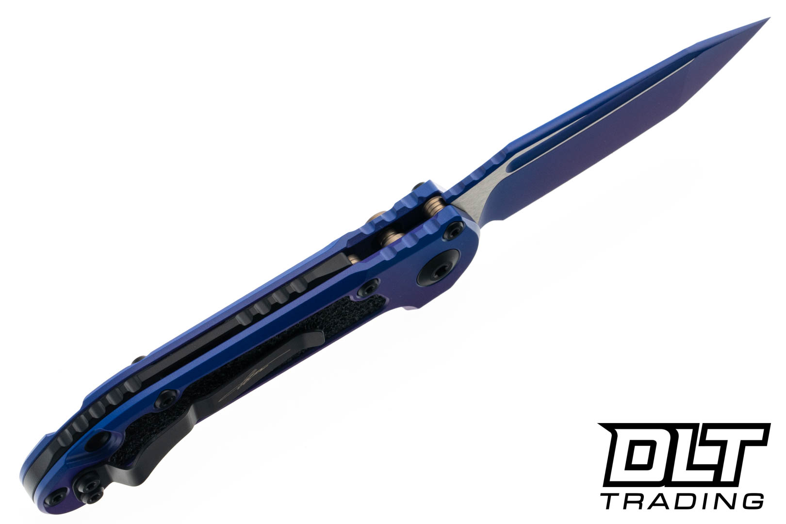 Microtech 1136-1PUAUS-Z4 LUDT Gen III T/E - Aurora Cerakote Handle