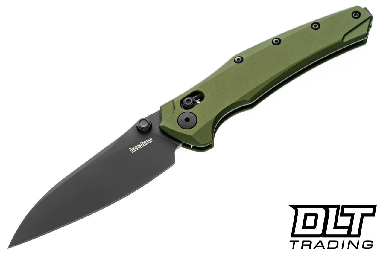 Kershaw Bareknuckle DuraLock 6777 | OD Green MagnaCut PVD Blade