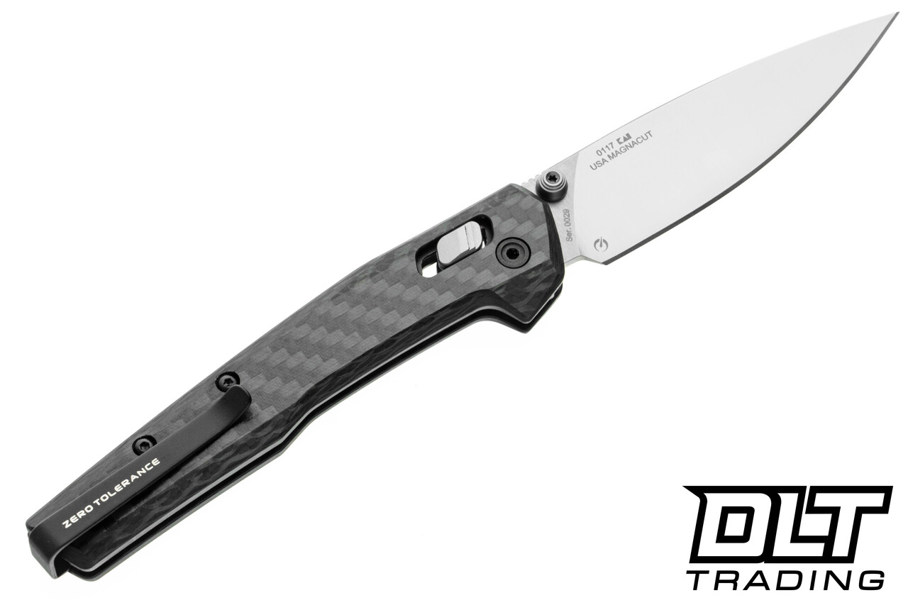 ZERO slip - BLACK edition 3本セット Zero Tolerance 0117 - Carbon Fiber Handle - Satin with Stonewashed