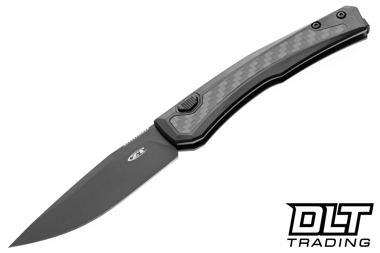 Zero Tolerance 0556BLK - Bead Blast Black PVD Titanium - Carbon