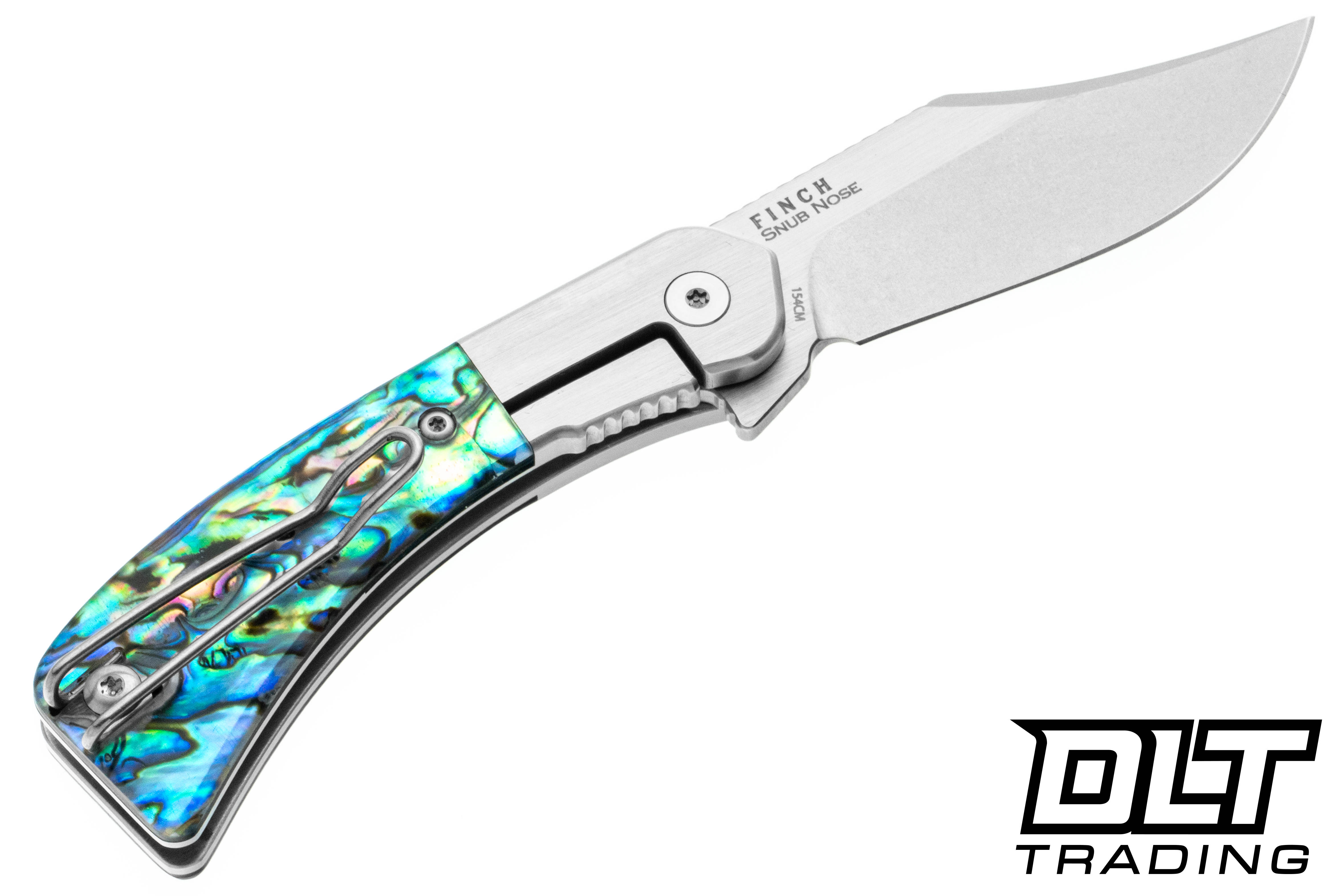 Finch Snub Nose 154CM - Abalone - DLT Trading