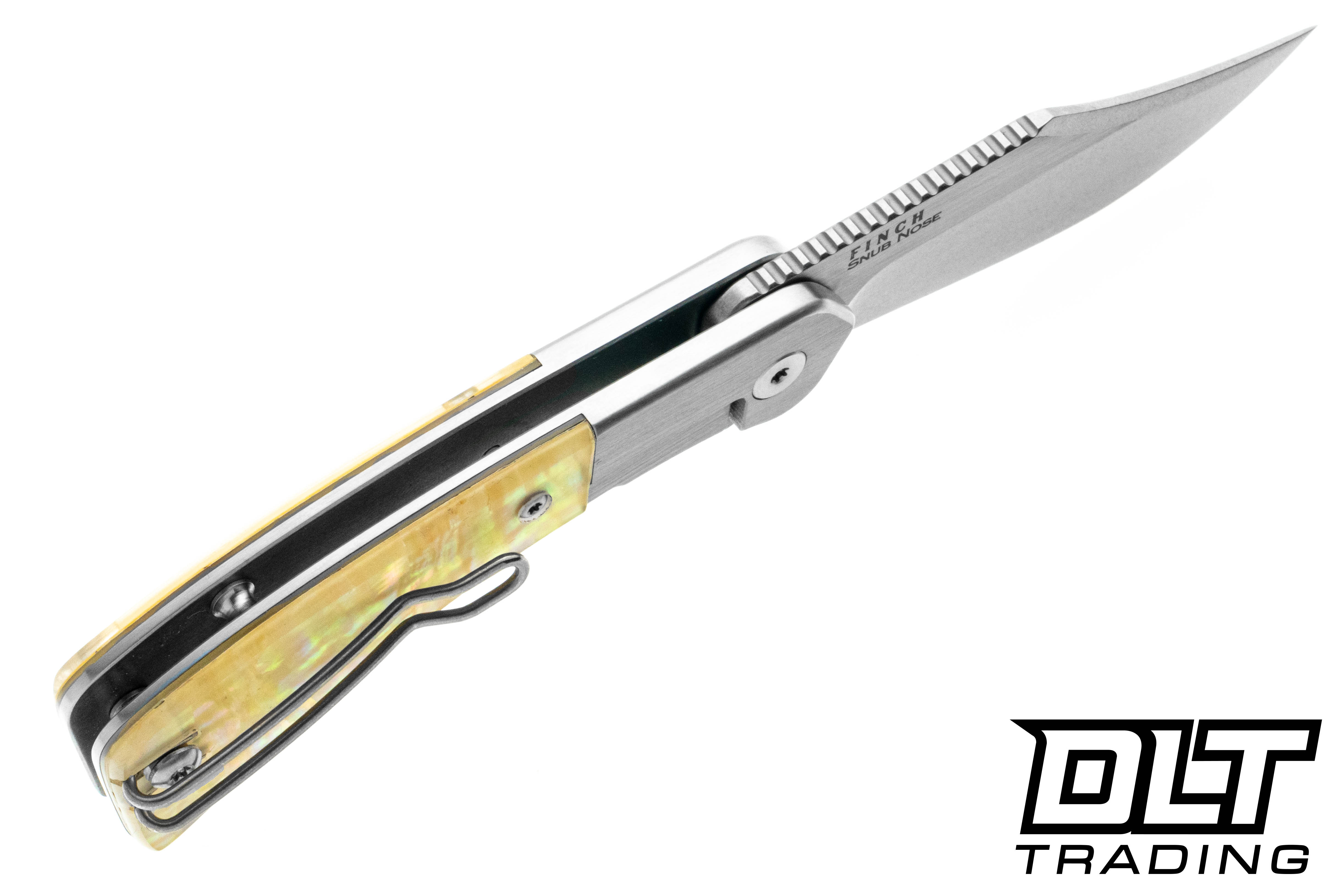 Finch Snub Nose 154CM - Mother of Pearl - DLT Trading