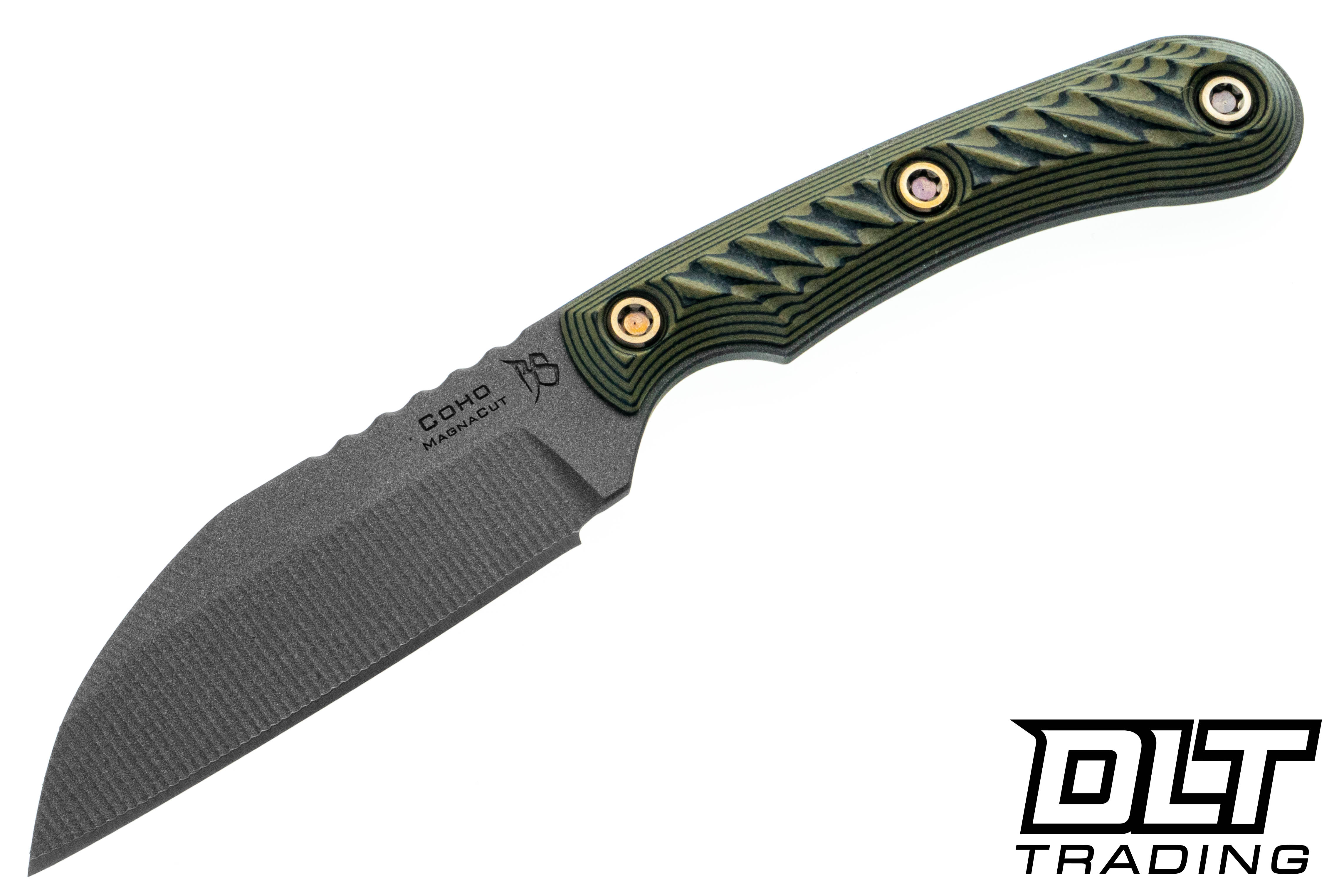 R-M マットフィニッシュR　マットシェードハードナー RMJ Tactical Coho MagnaCut - Tungsten Cerakote - Dirty Olive G-10