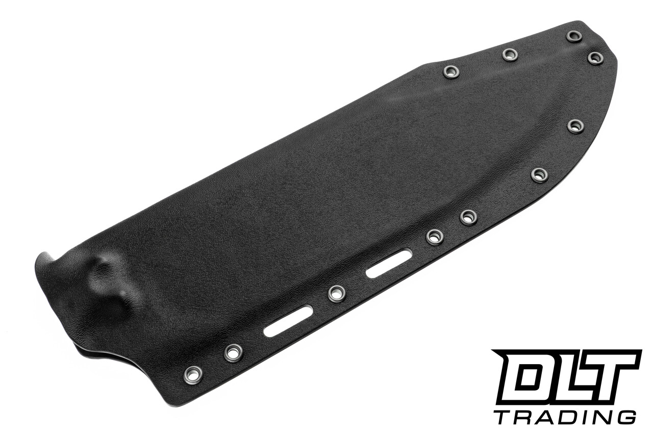 WTG Night Hunter - K329 Satin Blade - Textured Black G-10 - Red