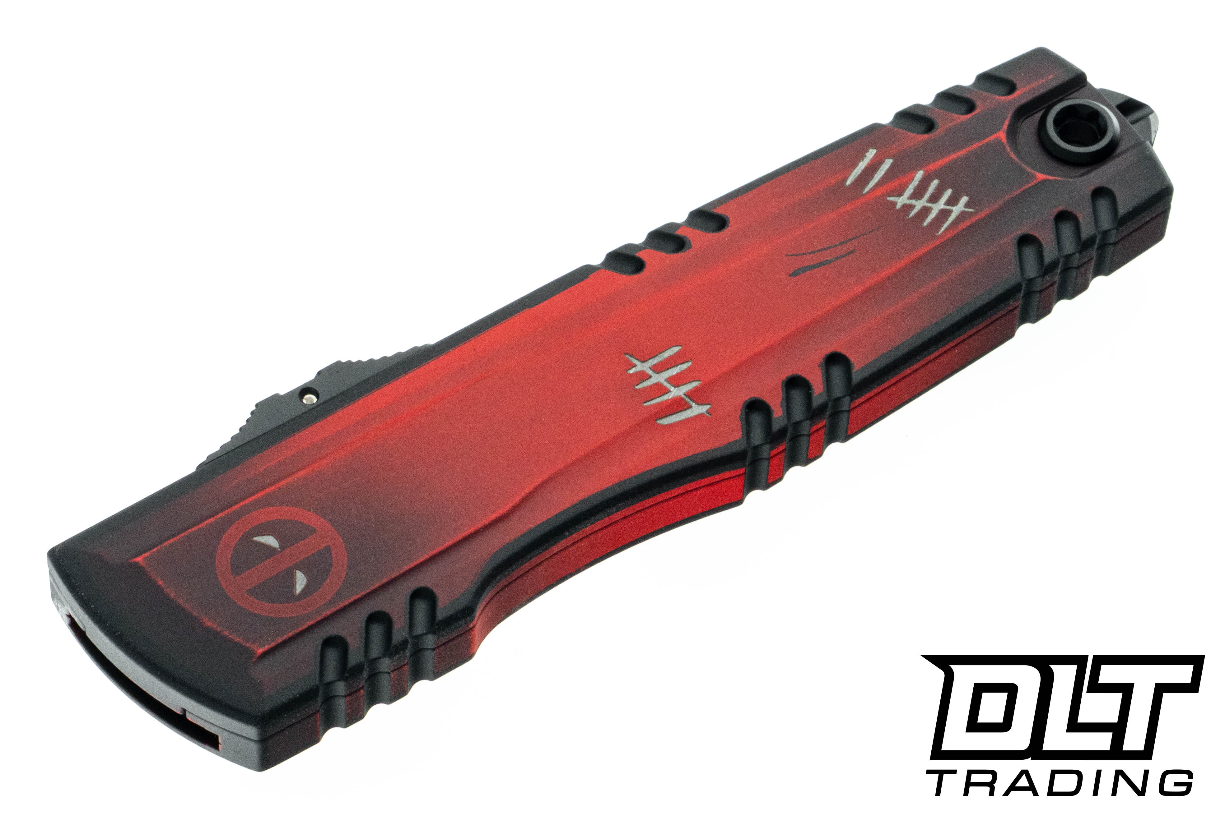 Microtech 1270-1DPS Luminary ZBP D/E - Black & Red DP Handle