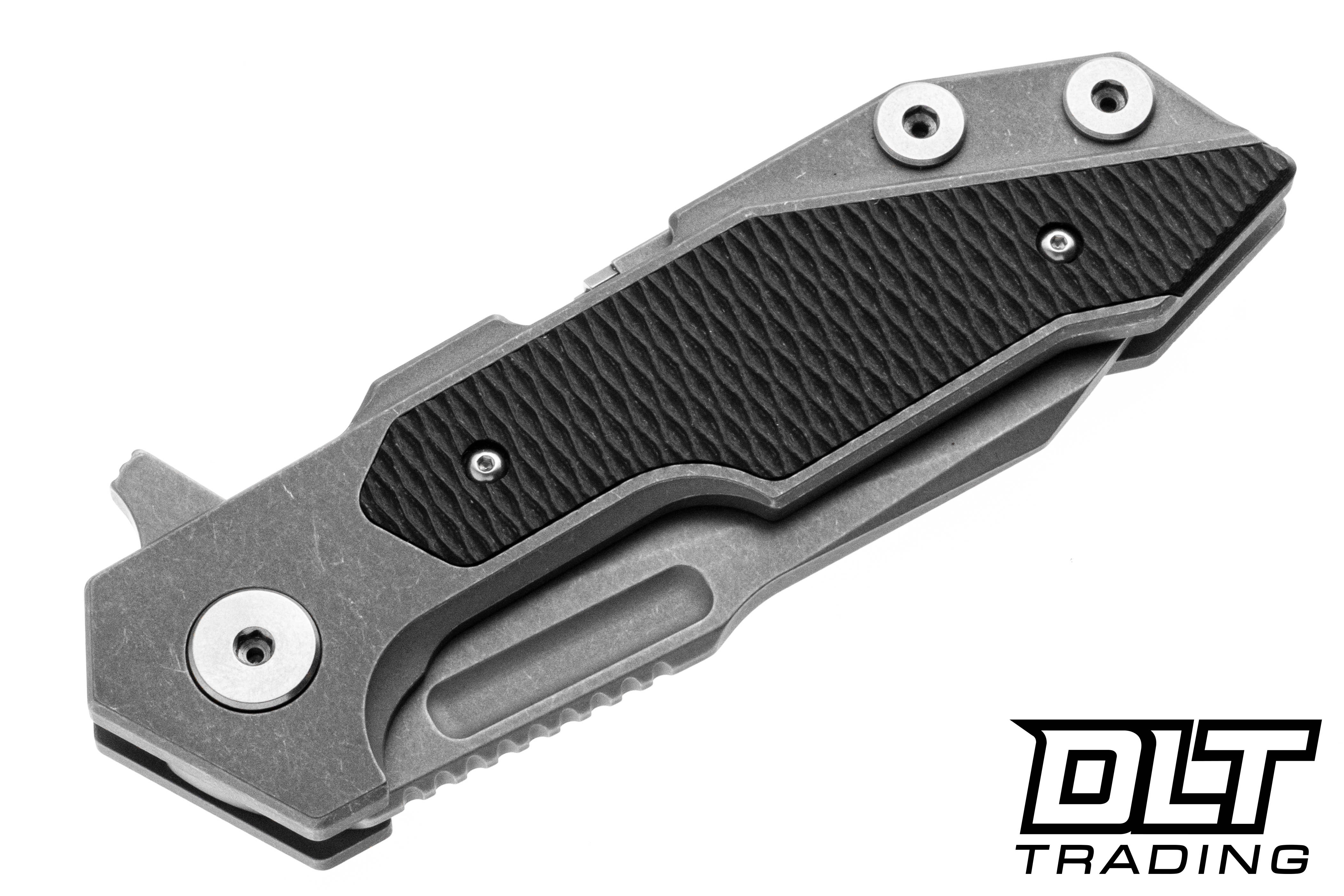 Hinderer Full Track Wharncliffe S45VN - Working Finish Titanium