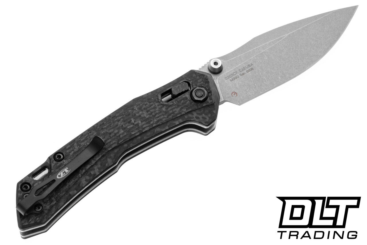 Zero Tolerance 0203CF DuraLock - Carbon Fiber - Working Finish