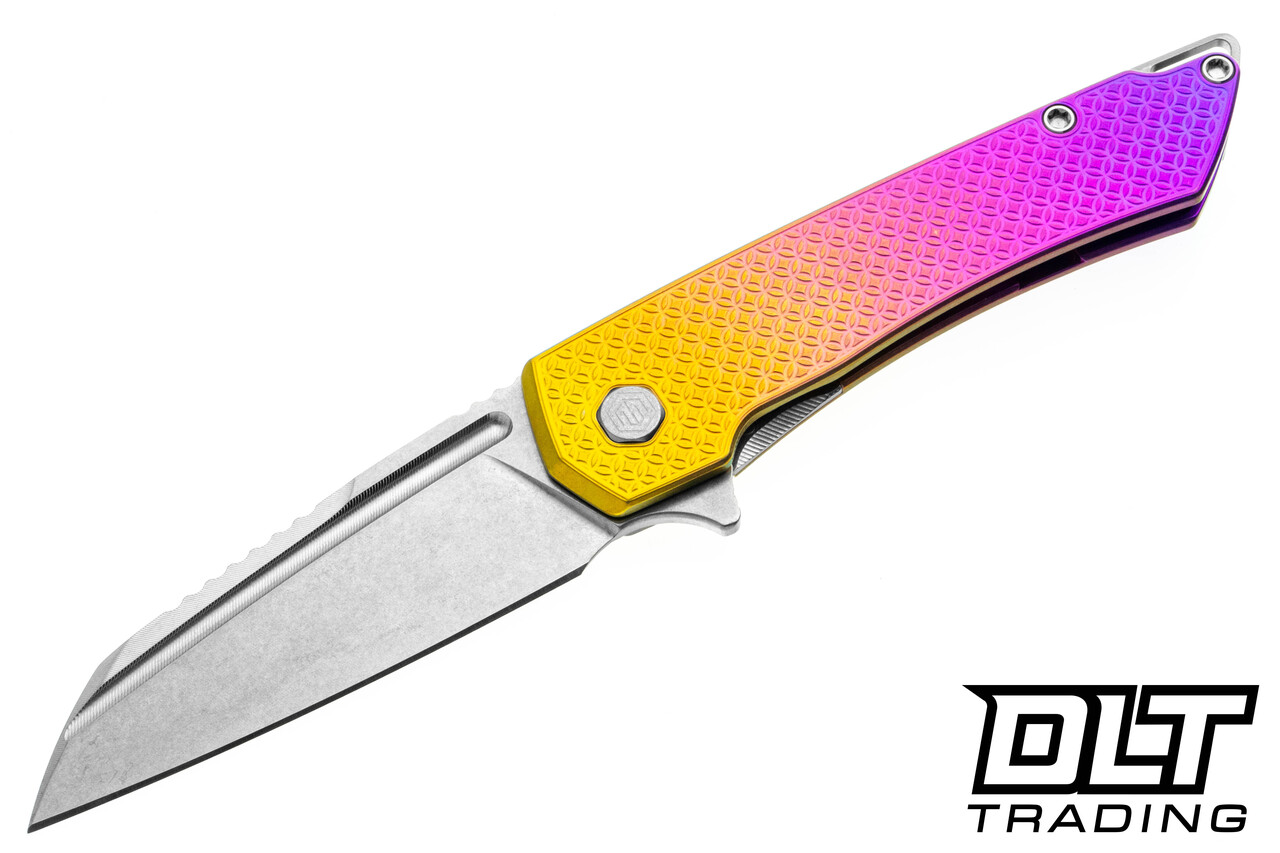 MachineWise Mojave - Mosaic Sunset Fade Titanium - Stonewash S90V