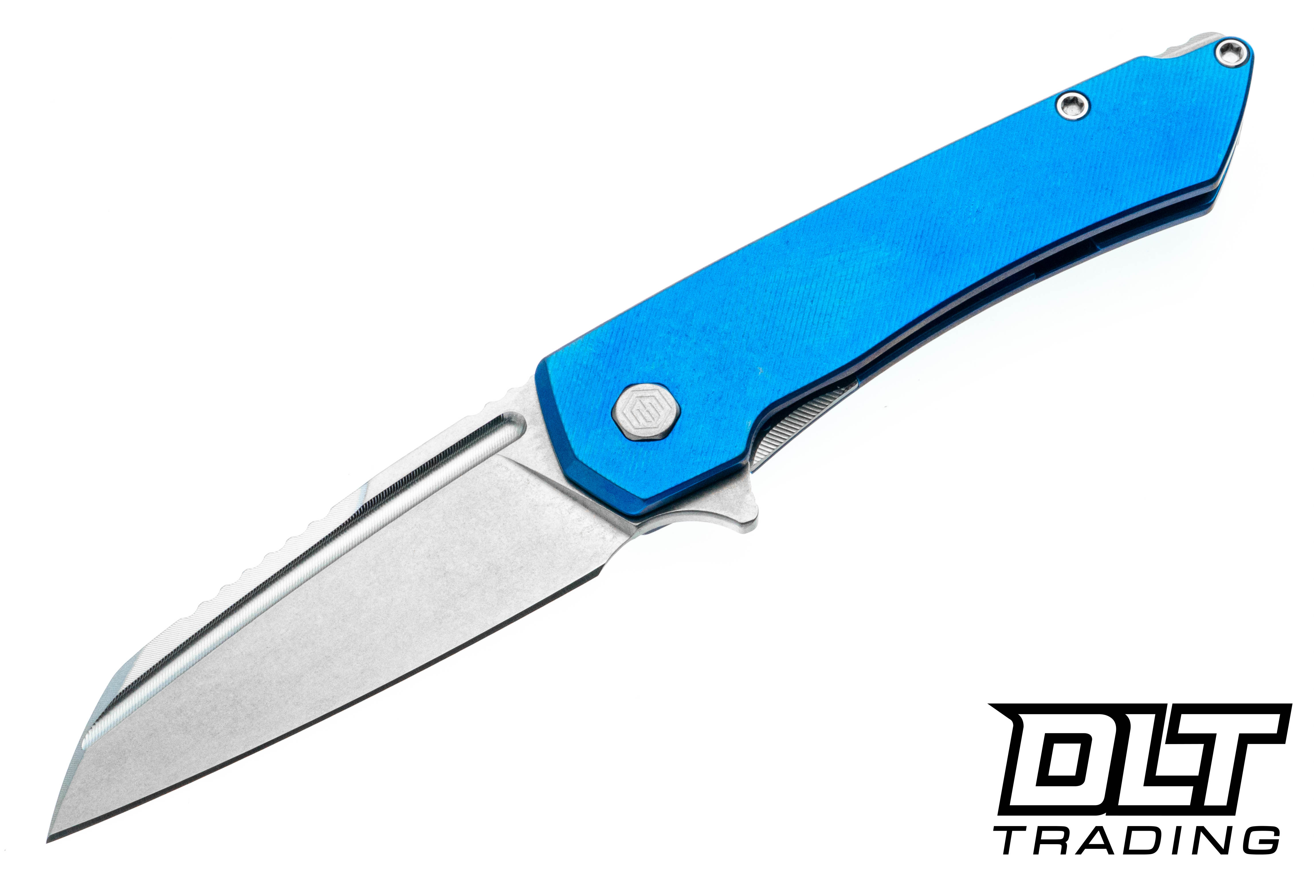 ウォール　Precision Blade MachineWise Mojave - Fine Step Navy Titanium - Stonewash S90V