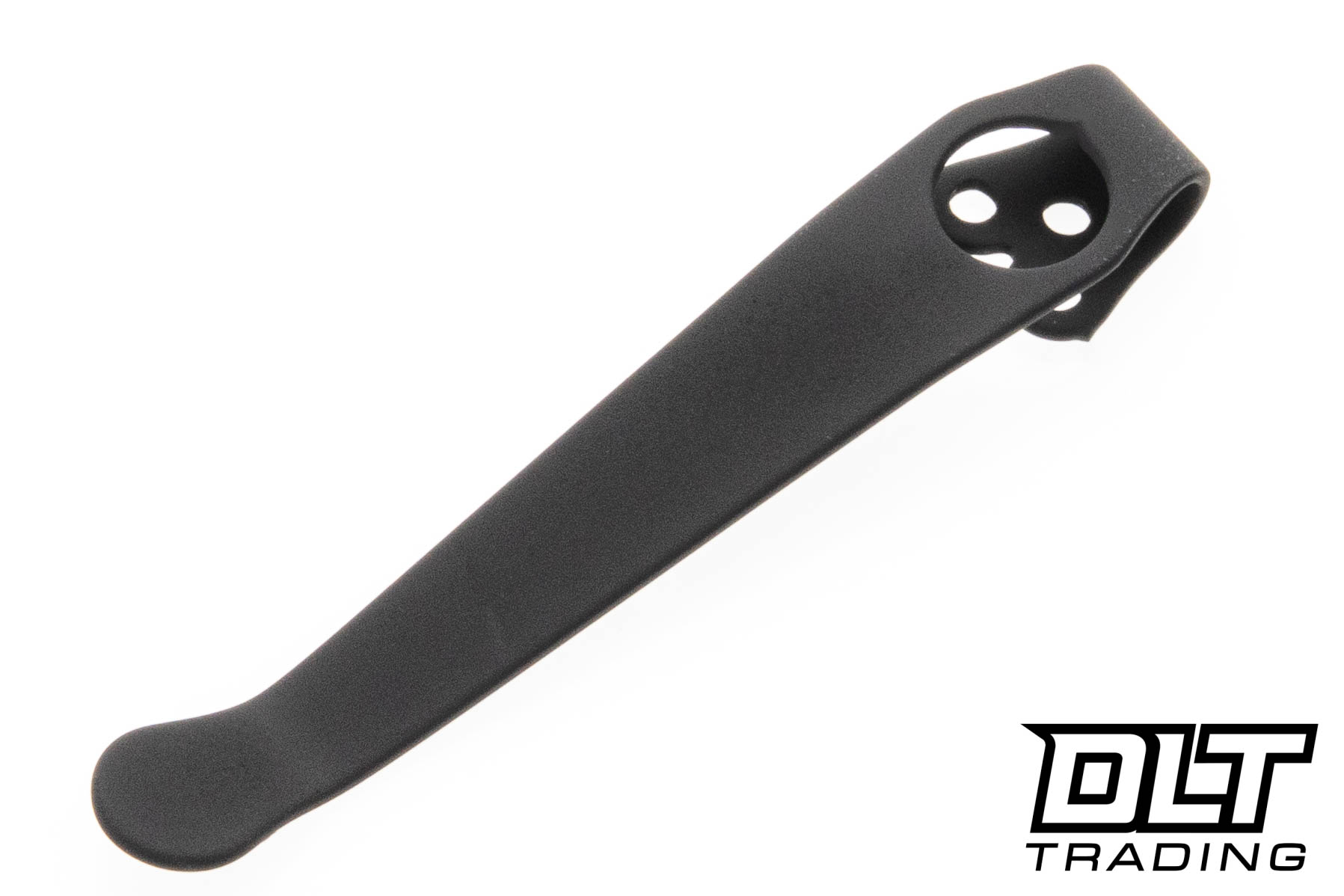 Lynch Northwest Spyderco Long Clip - Black Cerakote Finished