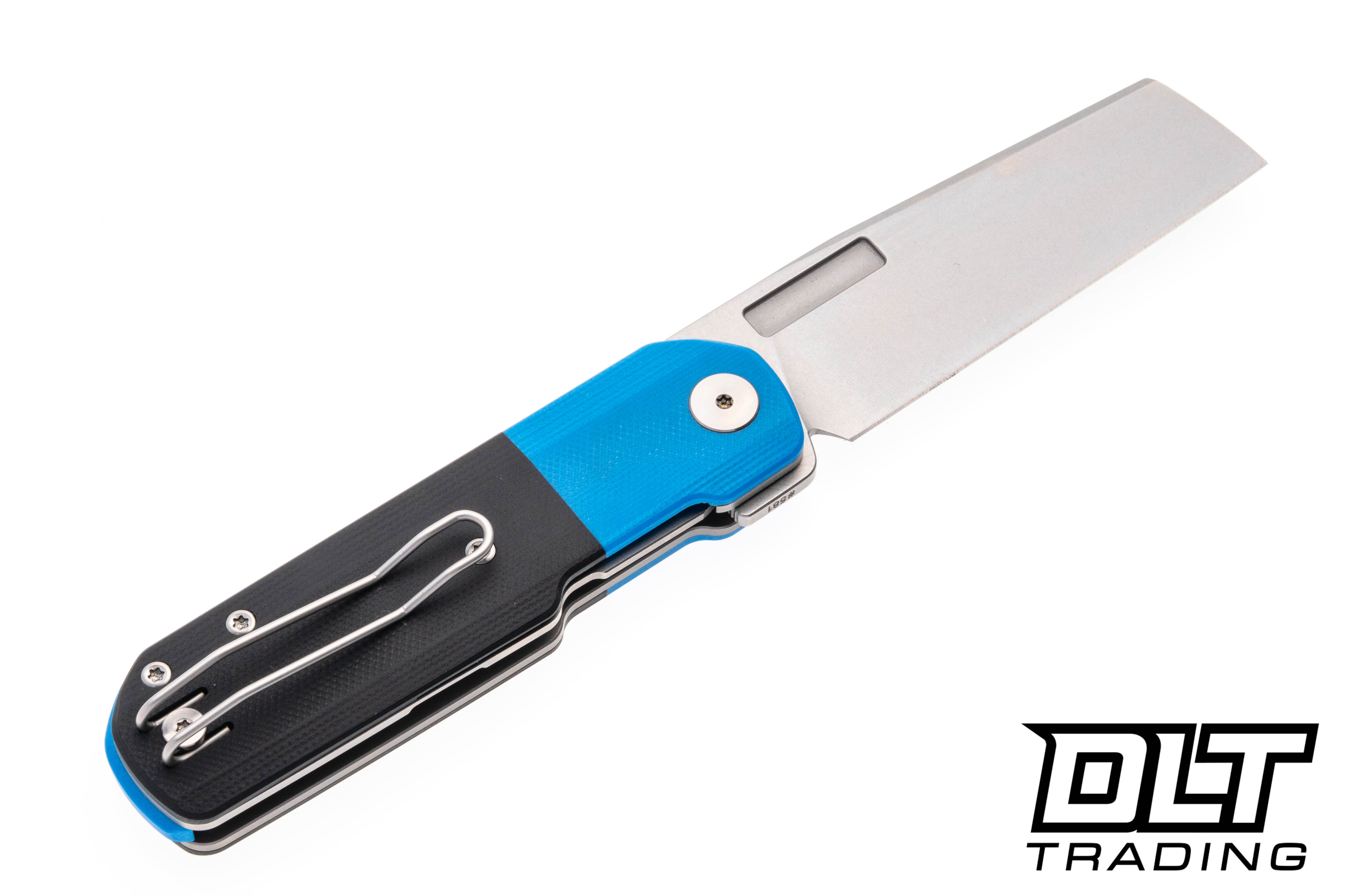 ハンドメイドv Vero Engineering Avid 2 - Blue & Black G-10 - Stonewash S45VN