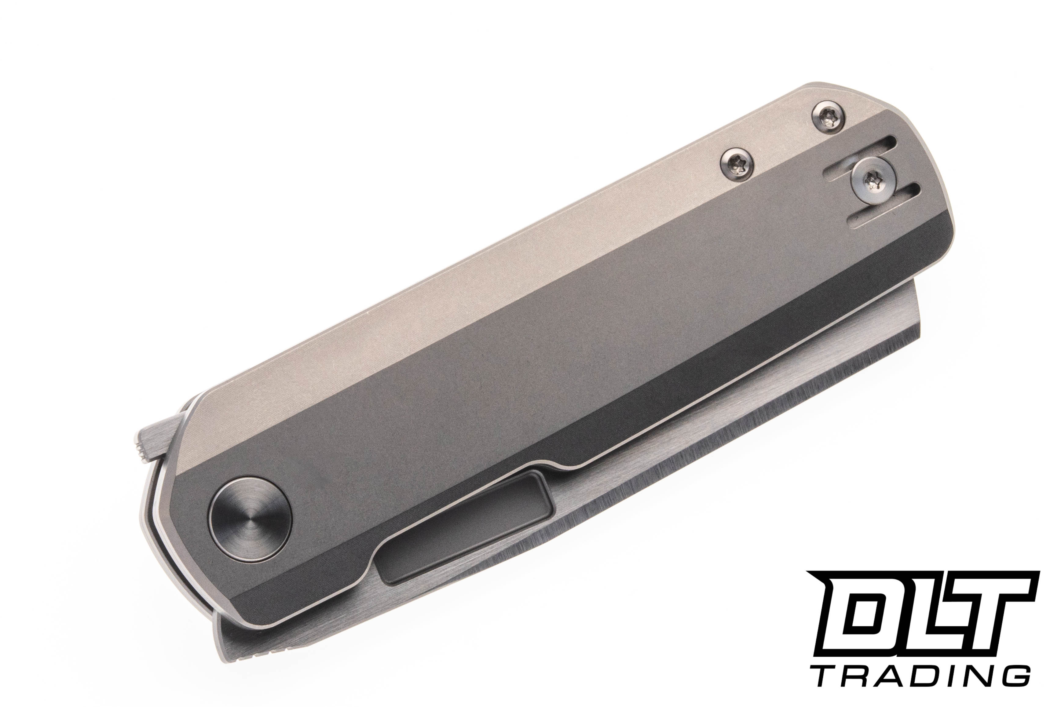 切手102007 Vero Engineering Avid 2 - Titanium - Hand Satin S45VN Blade - DLT