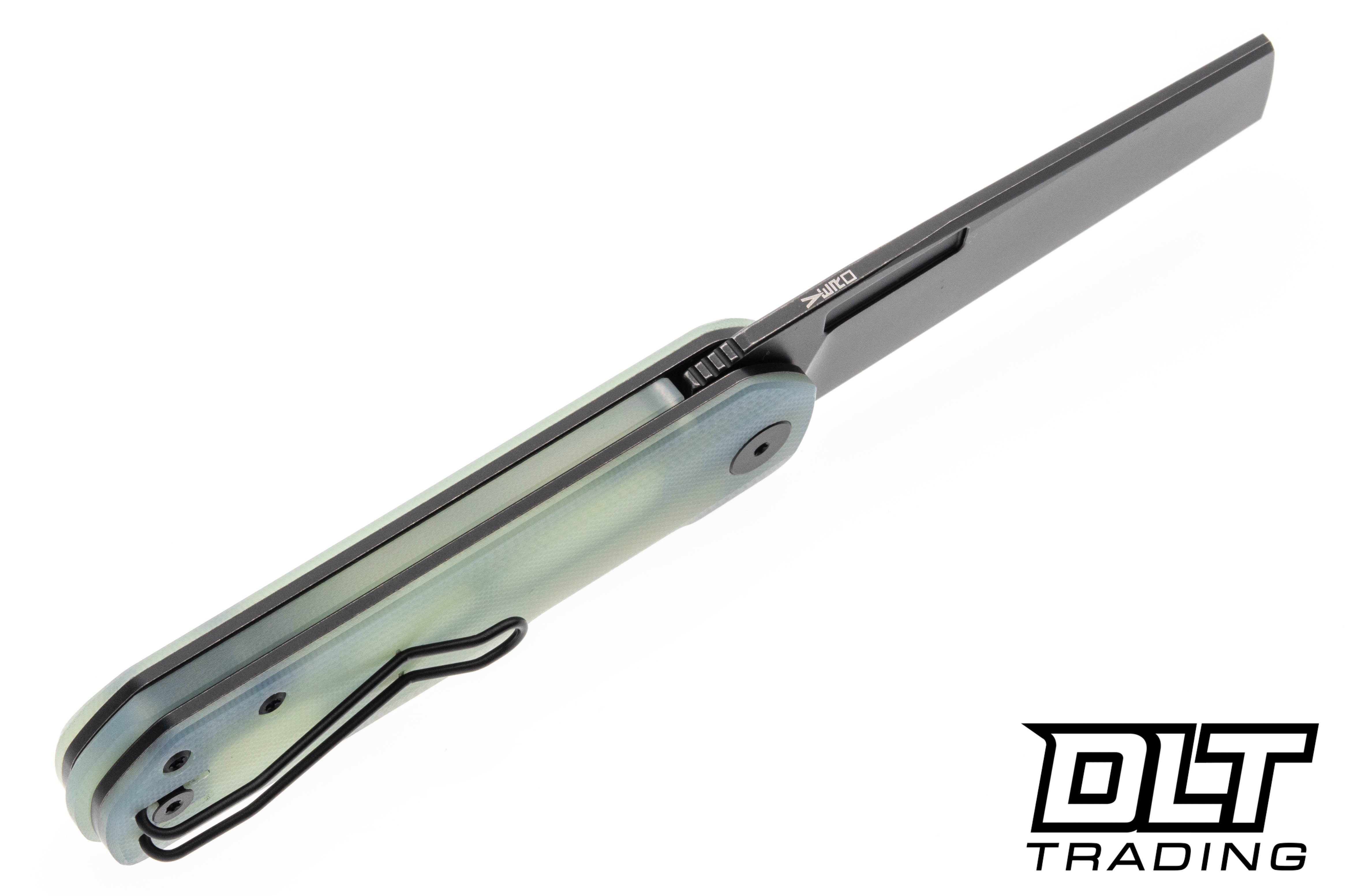 Vero Engineering Avid 2 - Jade G-10 - Blackwash S45VN Blade - DLT