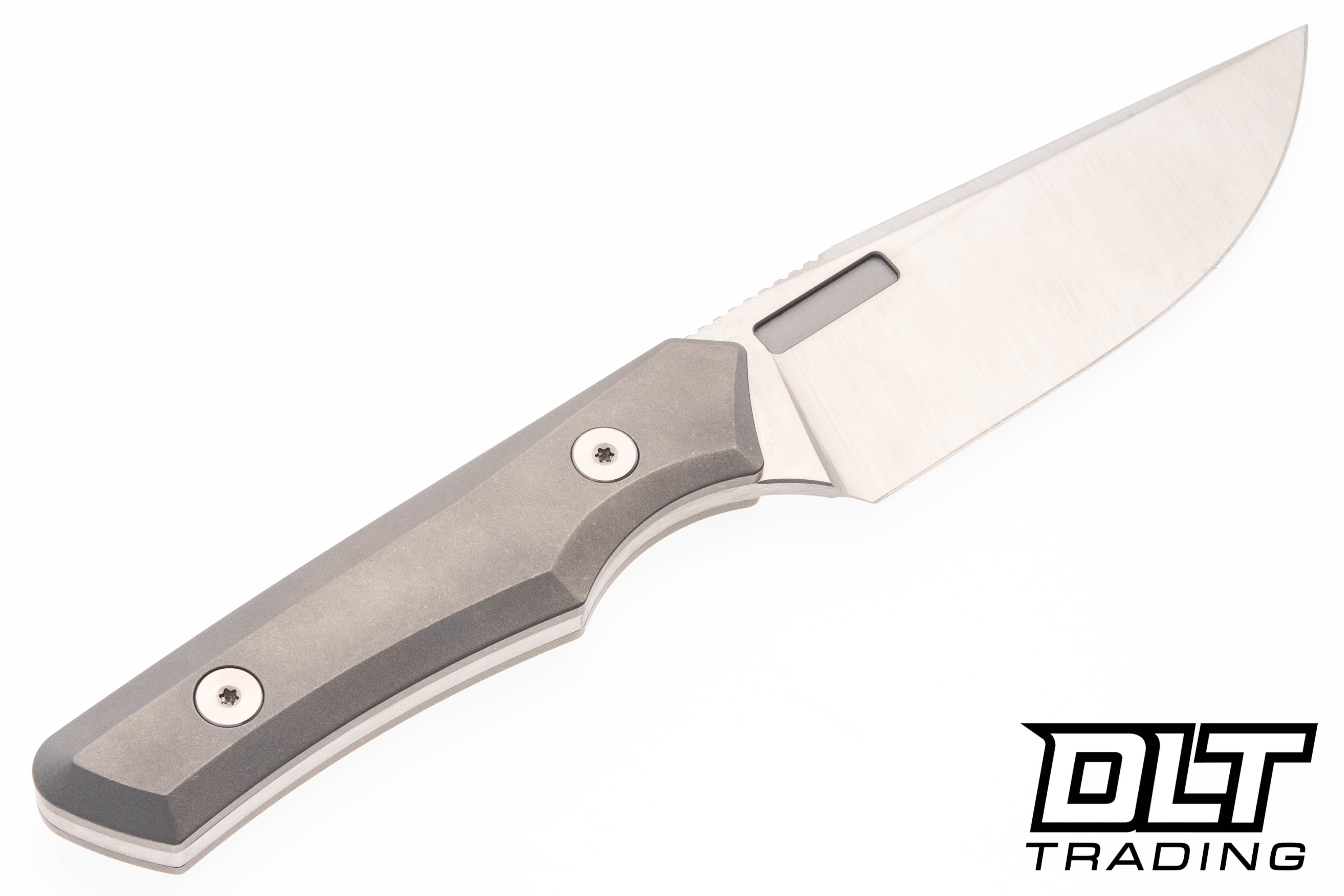 Vero Engineering Myelin Fixed M390 Blade - Stonewashed Titanium