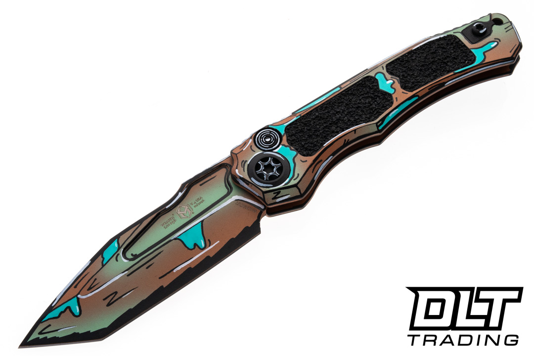 Heretic Wraith V4 Auto - Tanto MagnaCut - Shipwreck Cel Shading