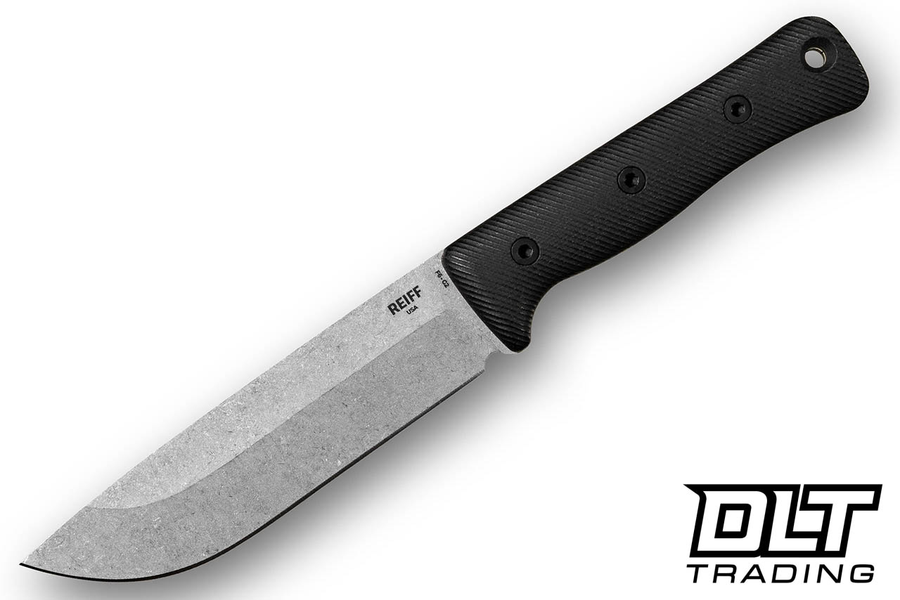 Mica様 Reiff F6 Gen 2 - Black Canvas Micarta - Saber Stonewash 3V Blade