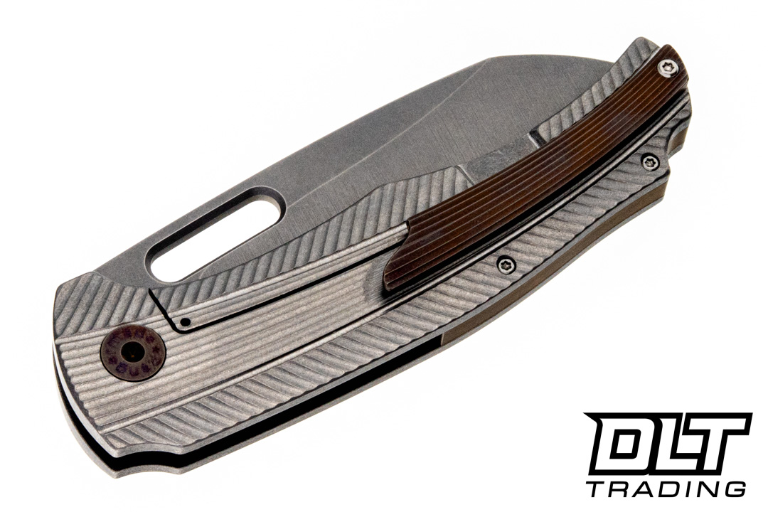 DeliciousTaylormade ラグナロク　マスタービルドJM Rangermade Knife & Tool OBJ-1 - Titanium - Sheepsfoot MagnaCut